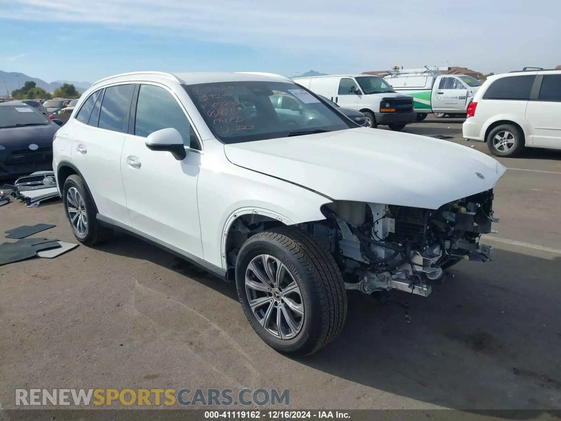 1 Photograph of a damaged car W1NKM4GB2PF052807 MERCEDES-BENZ GLC 300 2023