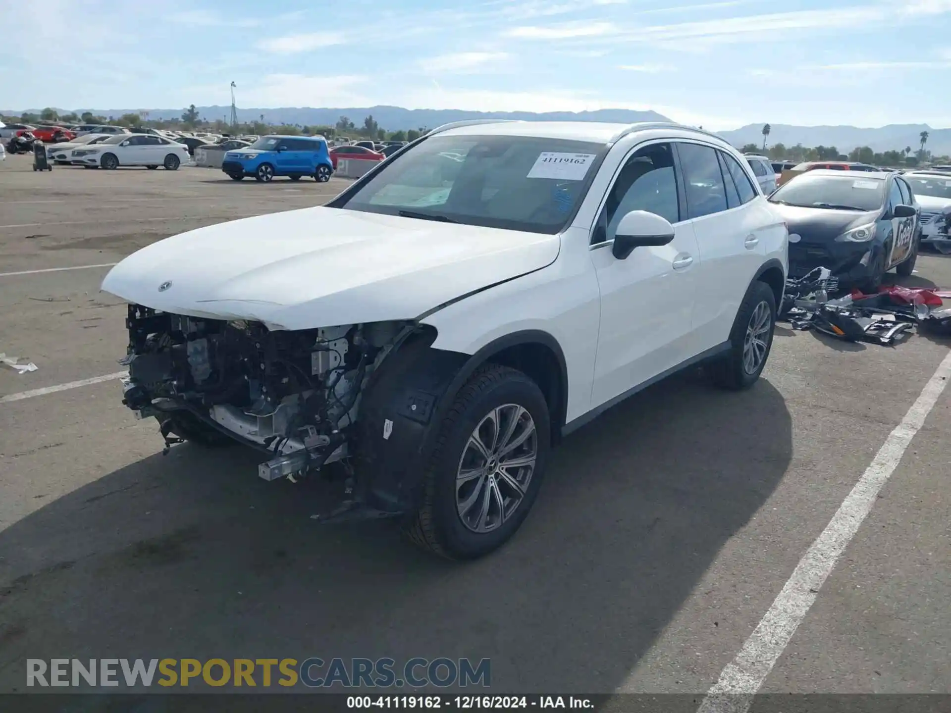 2 Photograph of a damaged car W1NKM4GB2PF052807 MERCEDES-BENZ GLC 300 2023