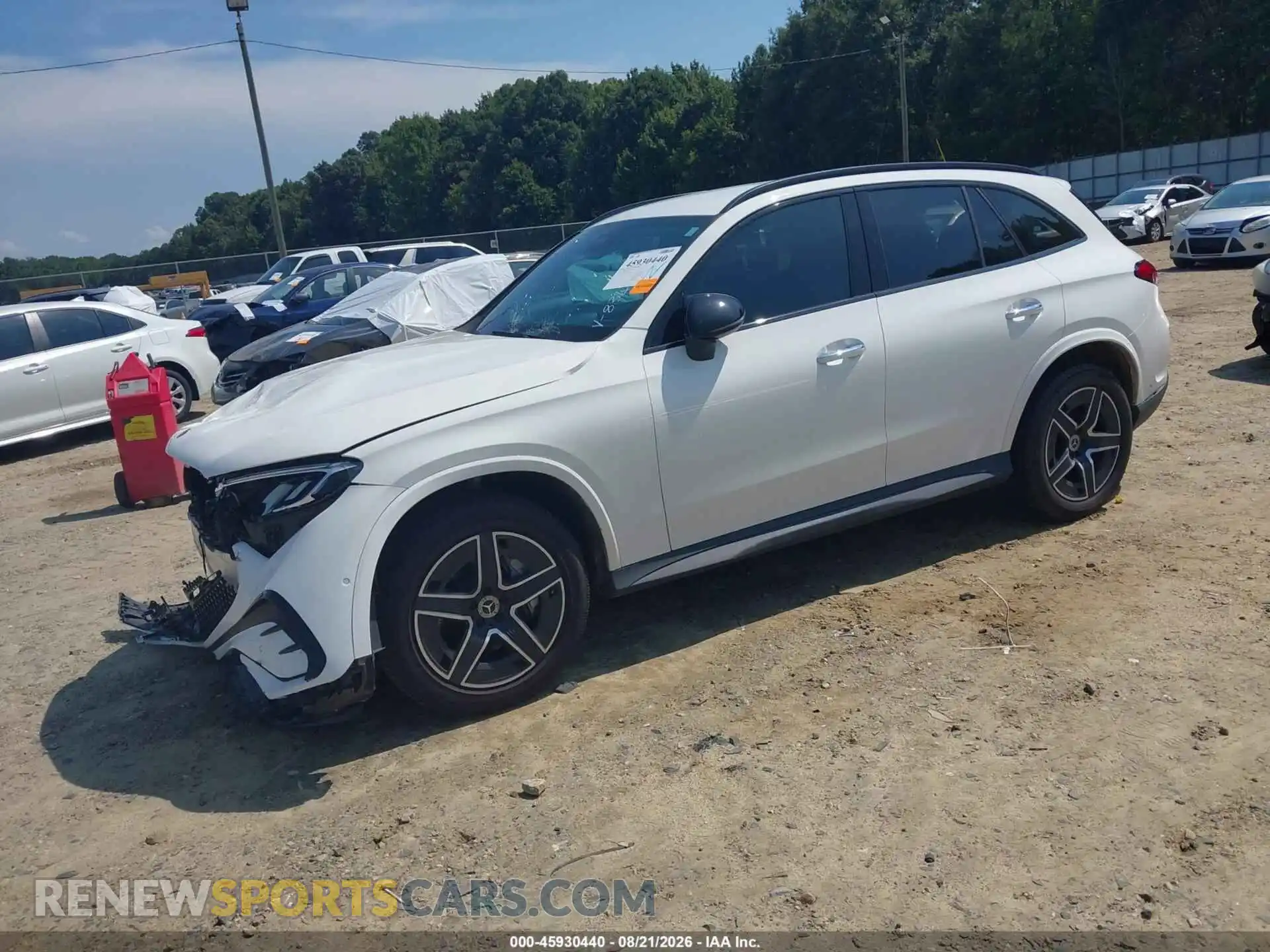 2 Photograph of a damaged car W1NKM4GB2PU018362 MERCEDES-BENZ GLC 300 2023