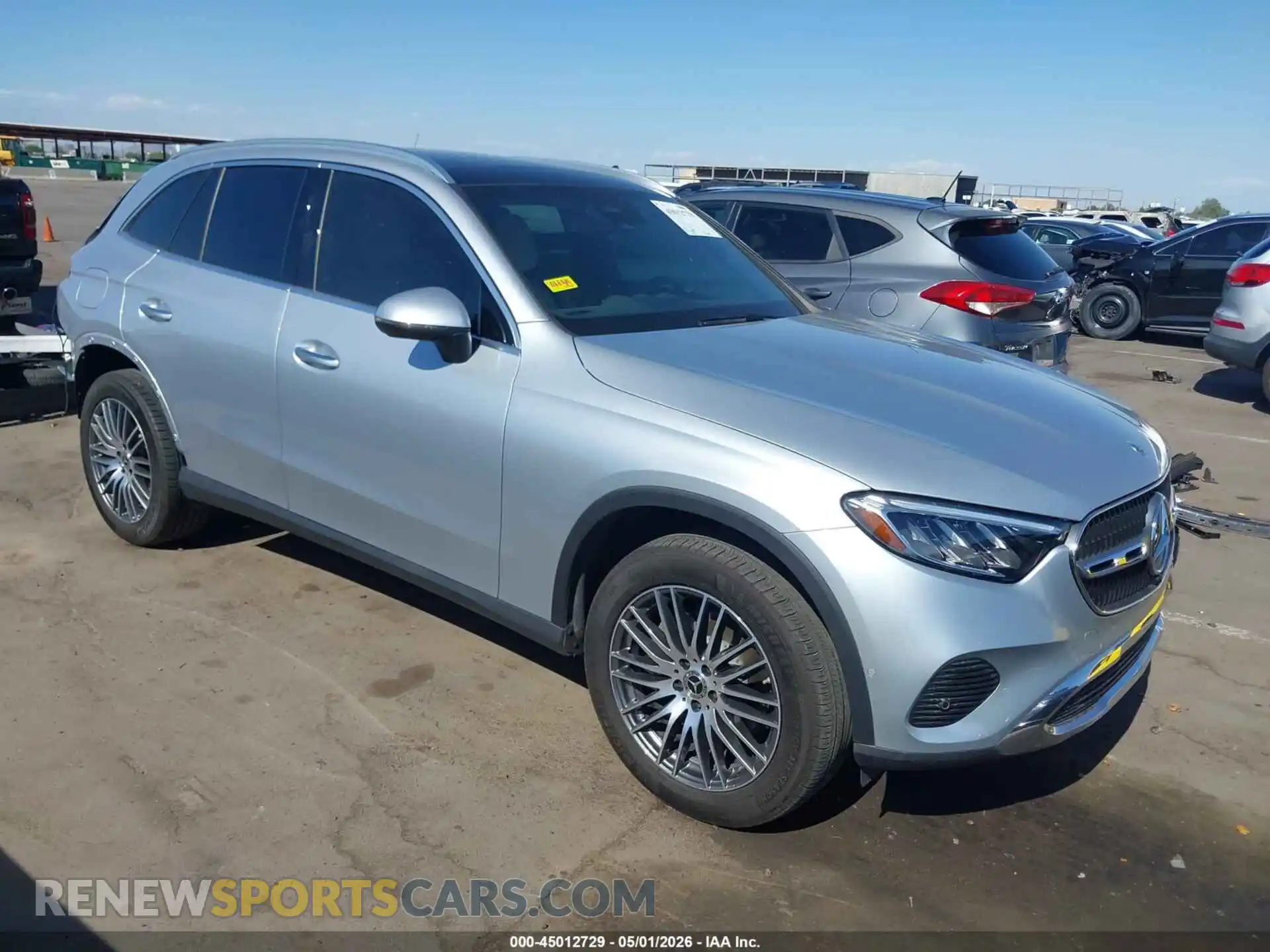 1 Photograph of a damaged car W1NKM4GB5PU021272 MERCEDES-BENZ GLC 300 2023