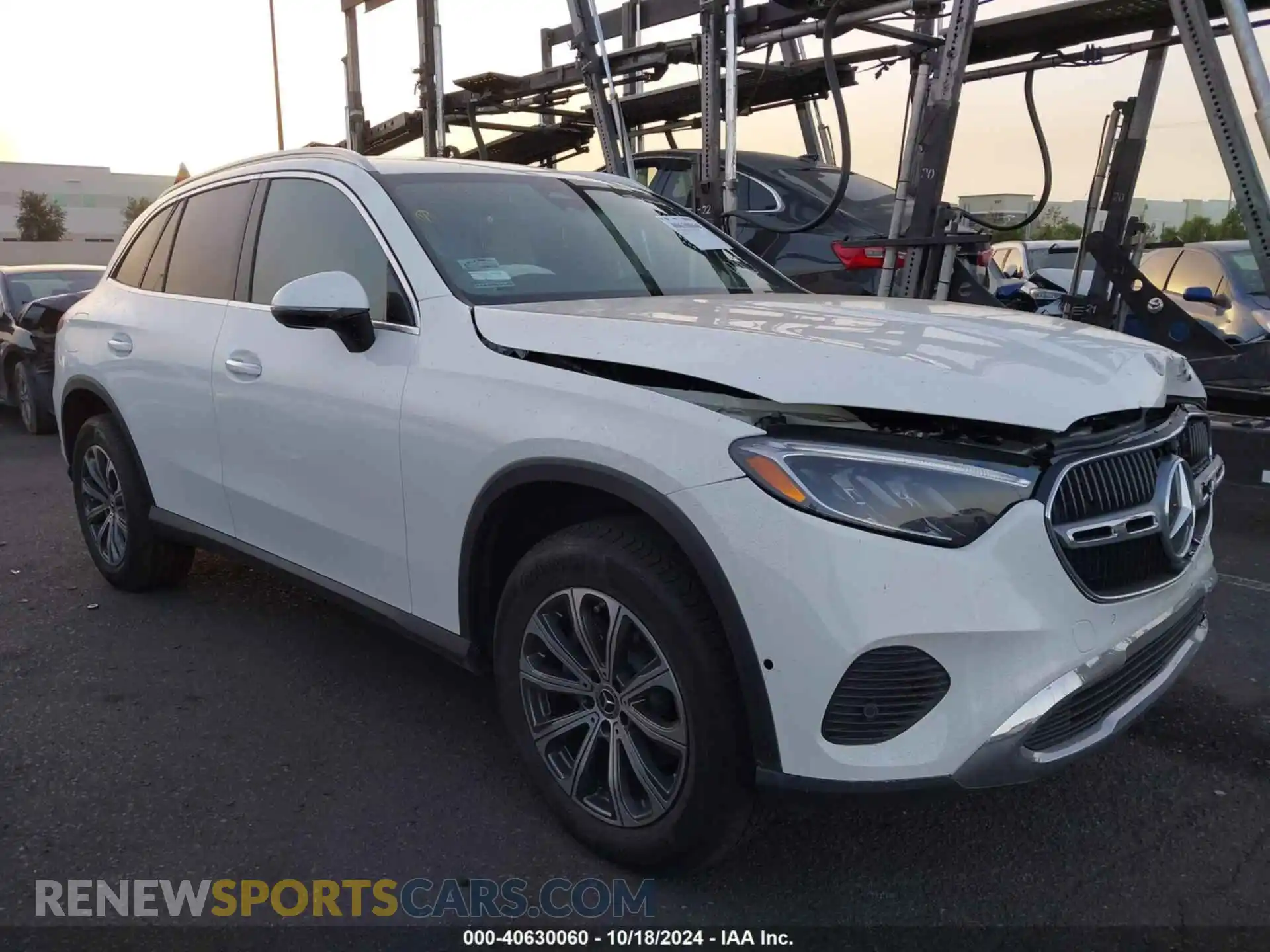 1 Photograph of a damaged car W1NKM4GB6PU032958 MERCEDES-BENZ GLC 300 2023