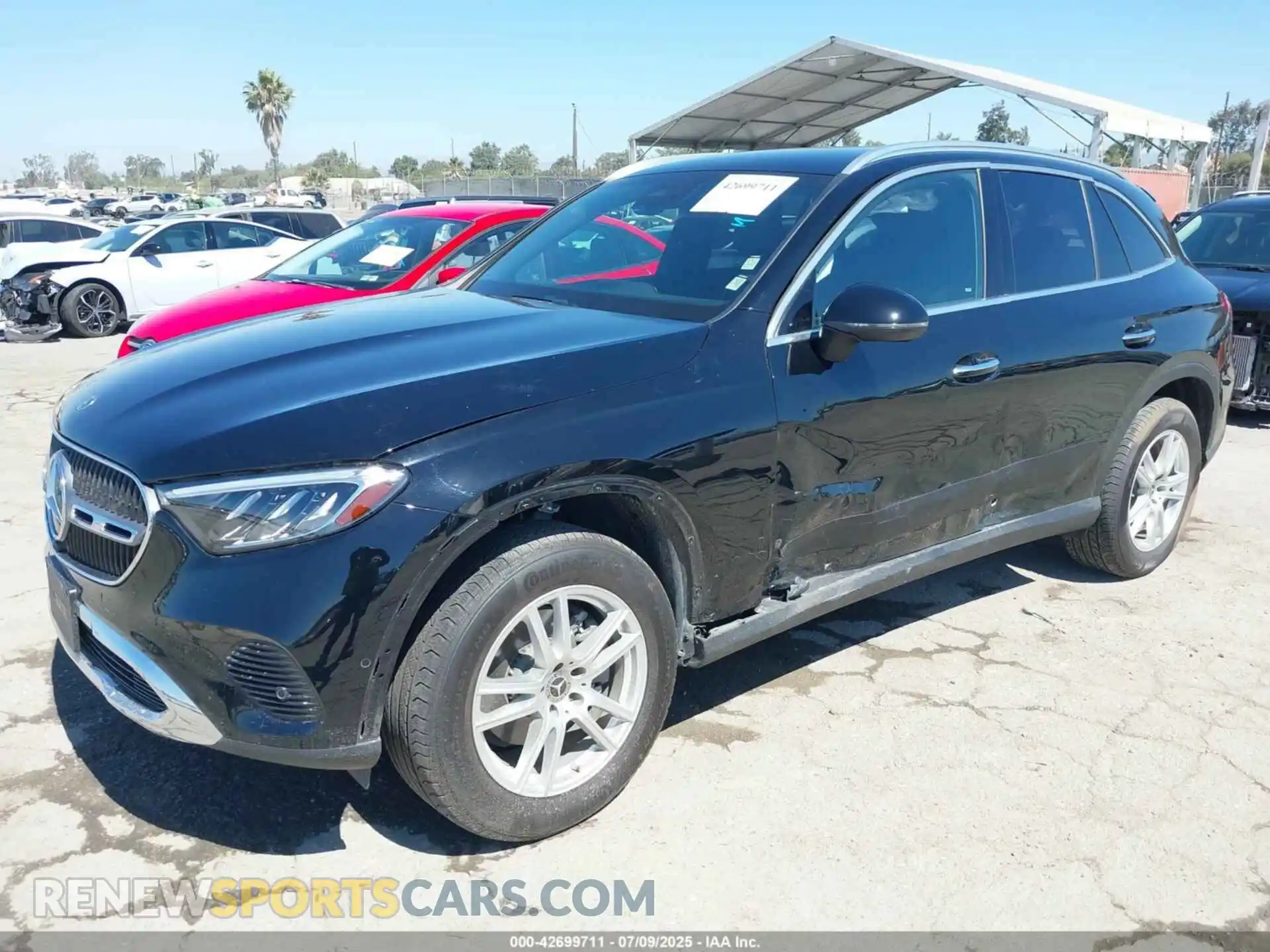 2 Photograph of a damaged car W1NKM4HB0PU023090 MERCEDES-BENZ GLC 300 2023