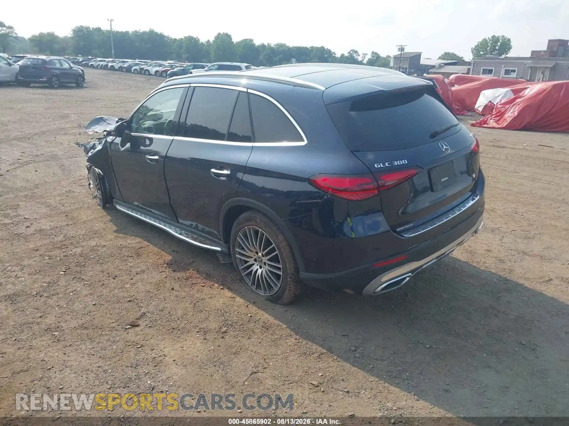 3 Photograph of a damaged car W1NKM4HB1PF028044 MERCEDES-BENZ GLC 300 2023