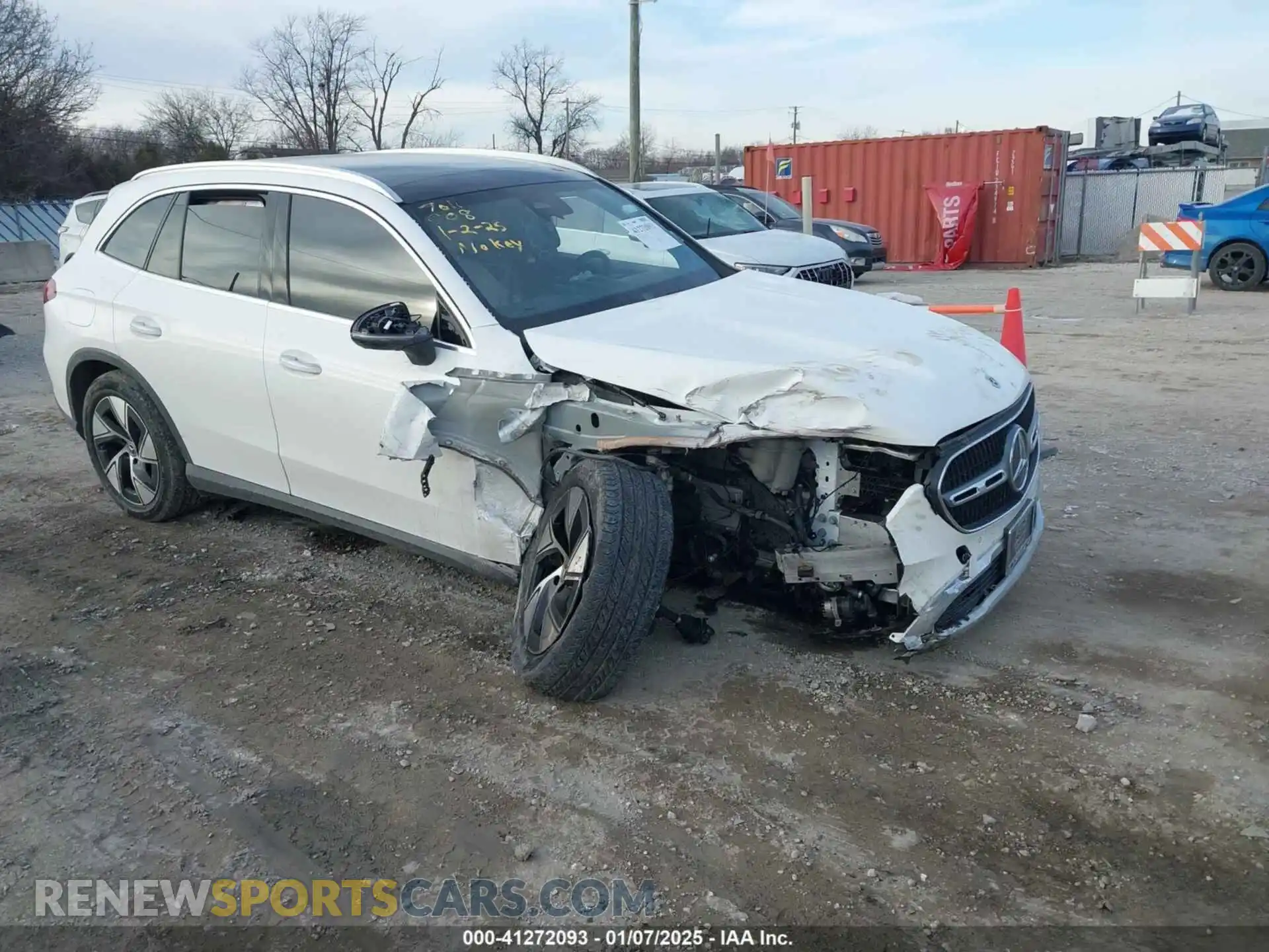 1 Photograph of a damaged car W1NKM4HB6PF028329 MERCEDES-BENZ GLC 300 2023