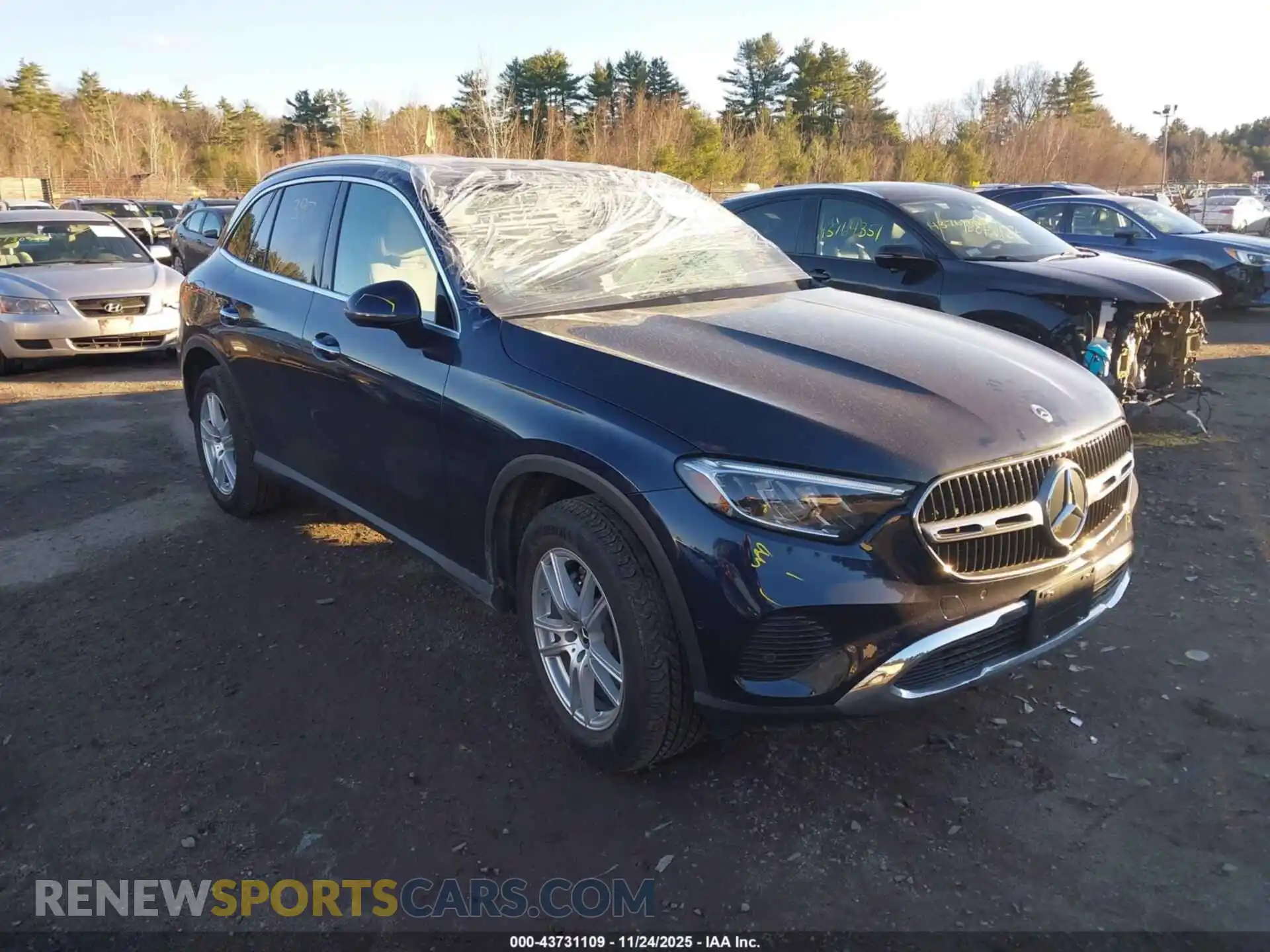 1 Photograph of a damaged car W1NKM4HB6PF053425 MERCEDES-BENZ GLC 300 2023