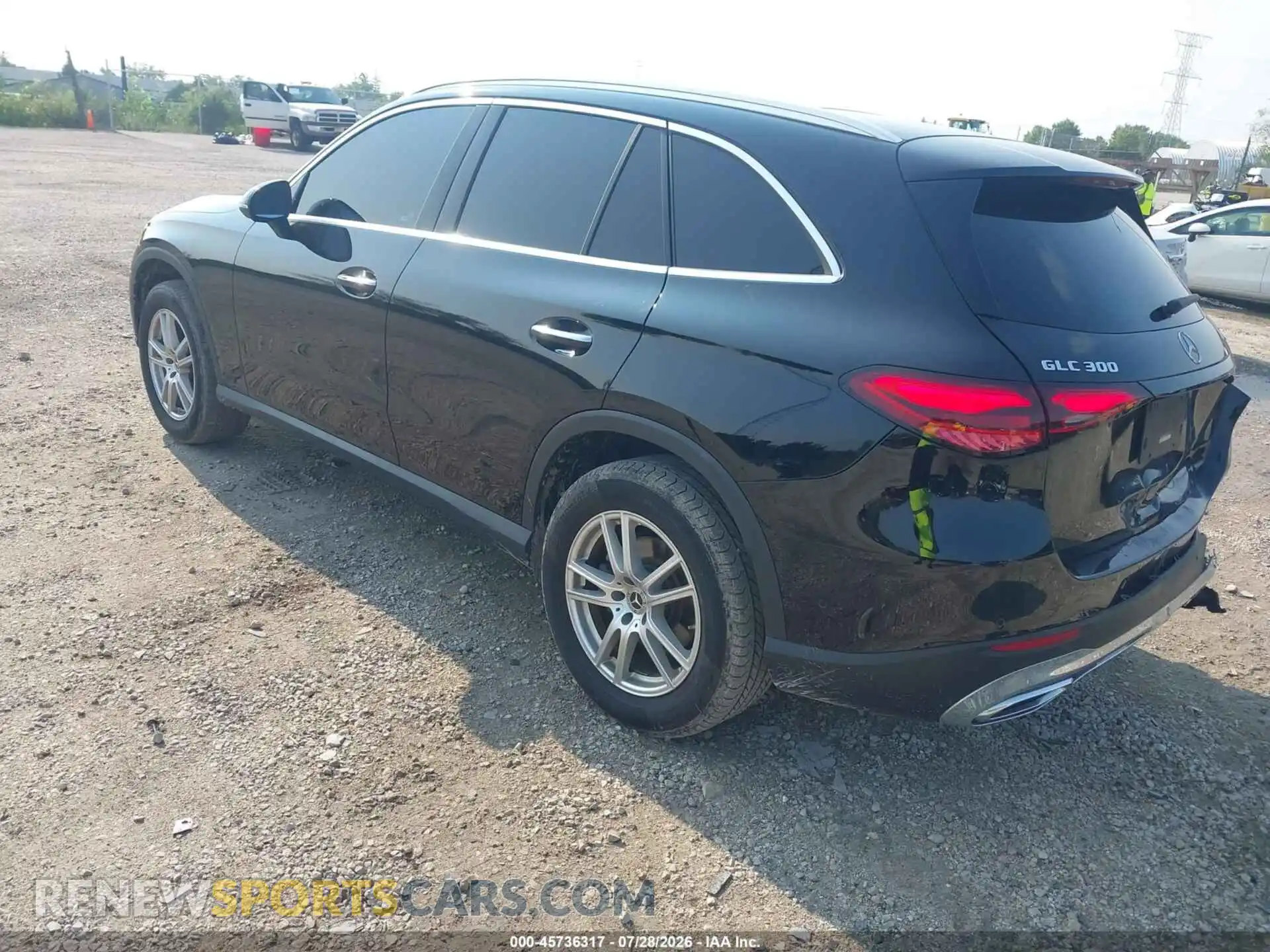 3 Photograph of a damaged car W1NKM4HB6PU021456 MERCEDES-BENZ GLC 300 2023