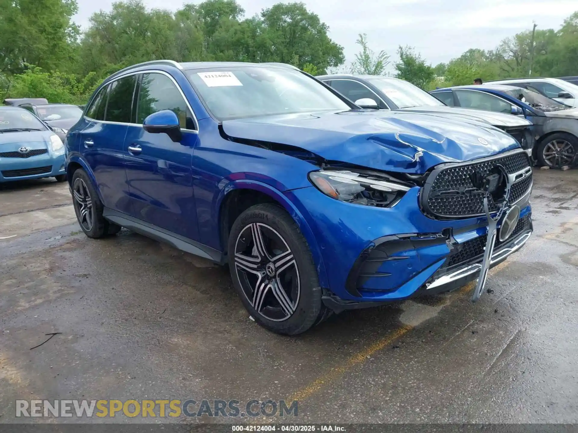 1 Photograph of a damaged car W1NKM4HB7PF049335 MERCEDES-BENZ GLC 300 2023