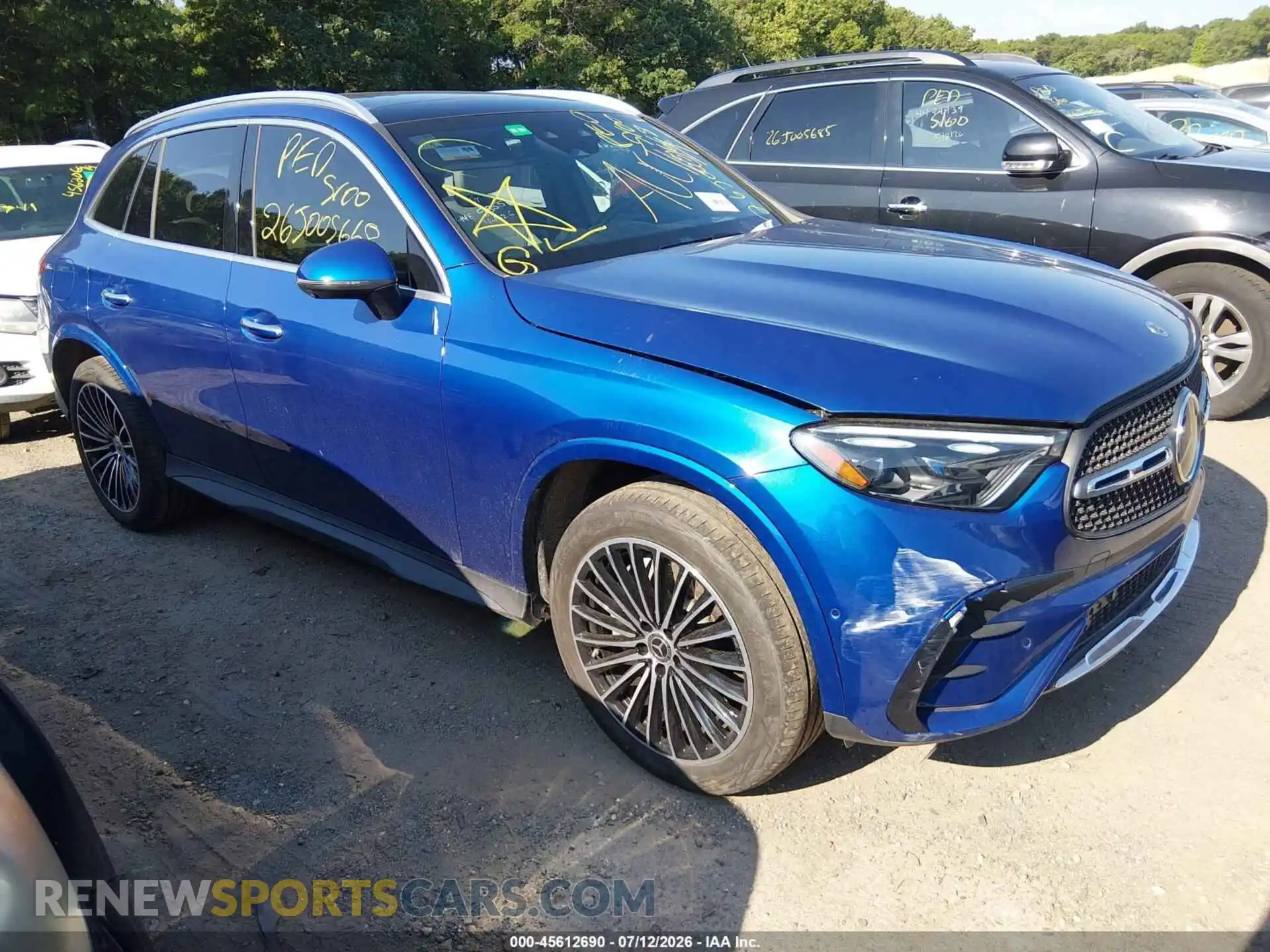 1 Photograph of a damaged car W1NKM4HB7PF058102 MERCEDES-BENZ GLC 300 2023