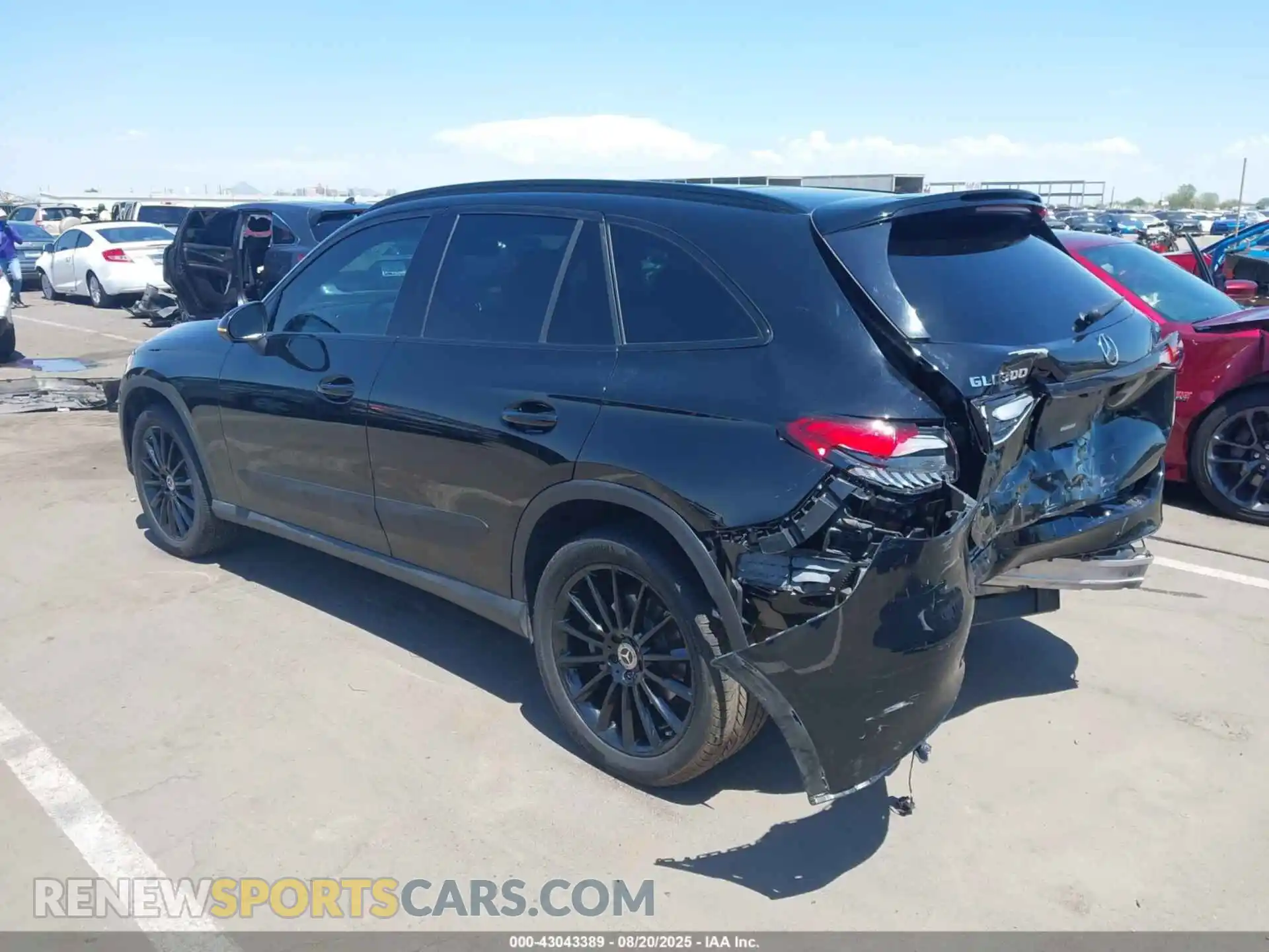 3 Photograph of a damaged car W1NKM4HB7PU012846 MERCEDES-BENZ GLC 300 2023