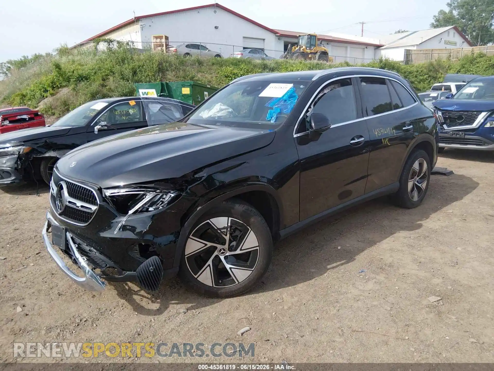 2 Photograph of a damaged car W1NKM4HB9PU022990 MERCEDES-BENZ GLC 300 2023