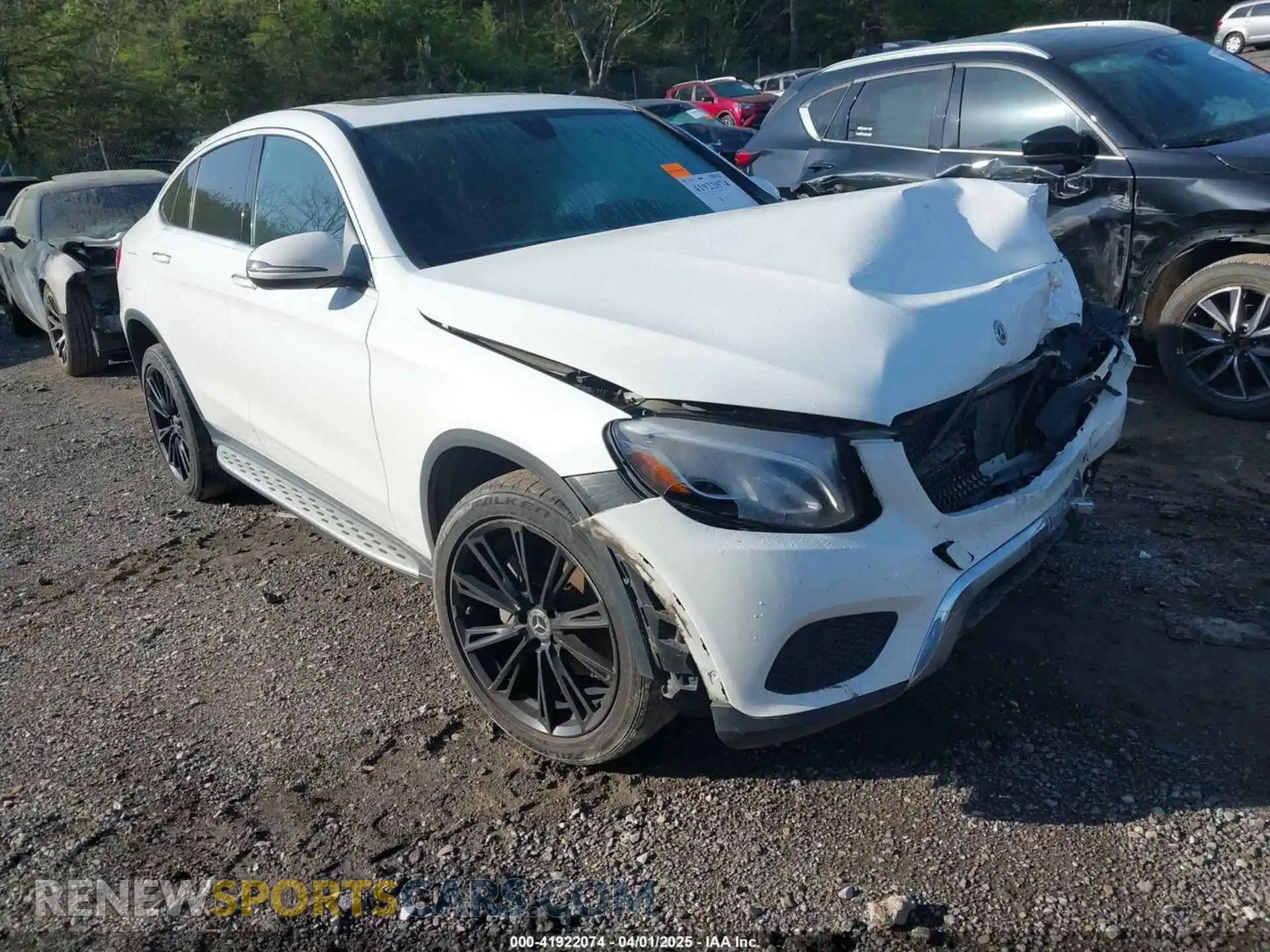 1 fotografías del automóvil dañado WDC0J4KB1KF638819 MERCEDES-BENZ GLC 300 COUPE 2019