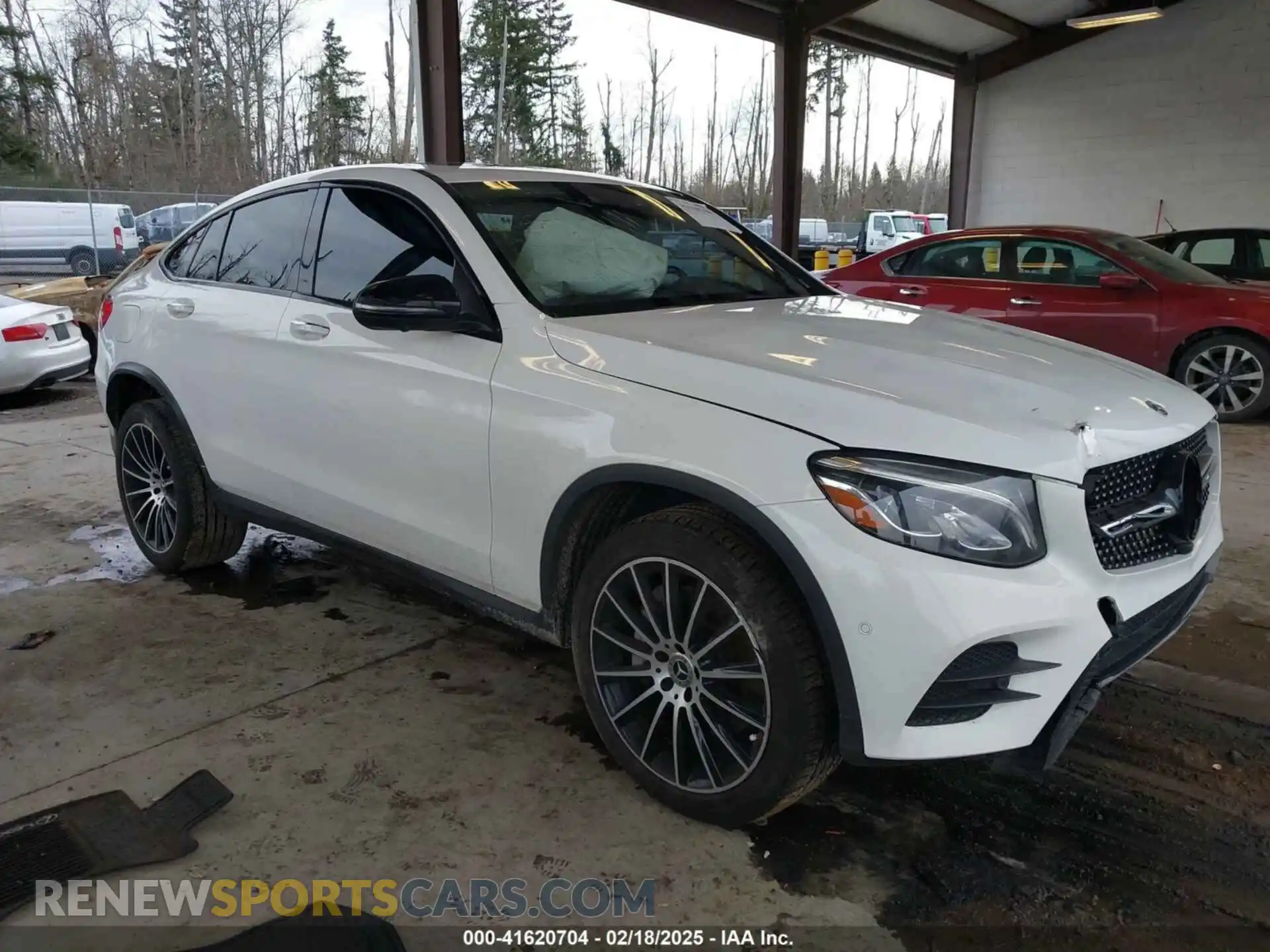 1 fotografías del automóvil dañado WDC0J4KB2KF660103 MERCEDES-BENZ GLC 300 COUPE 2019