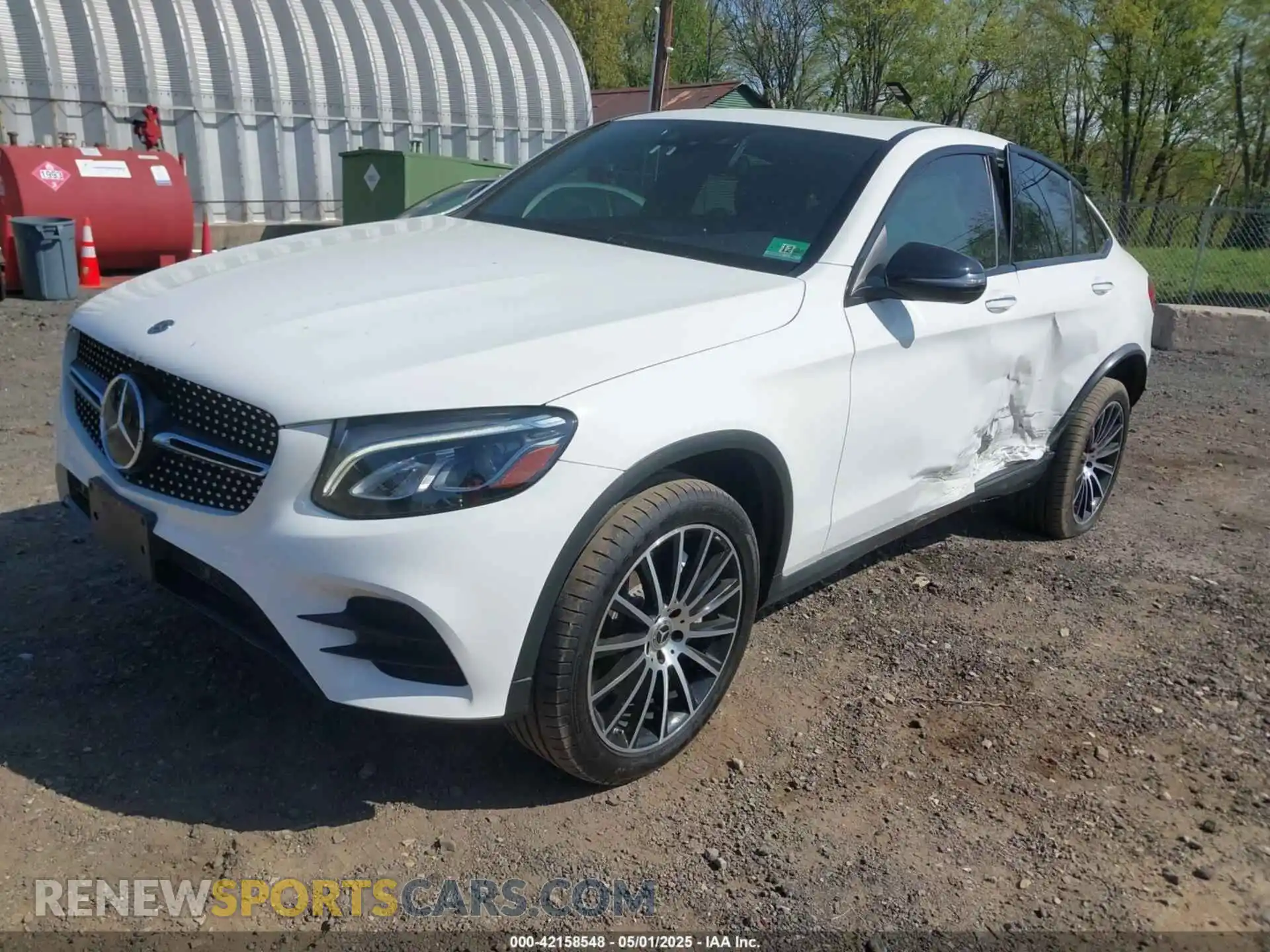 2 fotografías del automóvil dañado WDC0J4KB4KF538570 MERCEDES-BENZ GLC 300 COUPE 2019