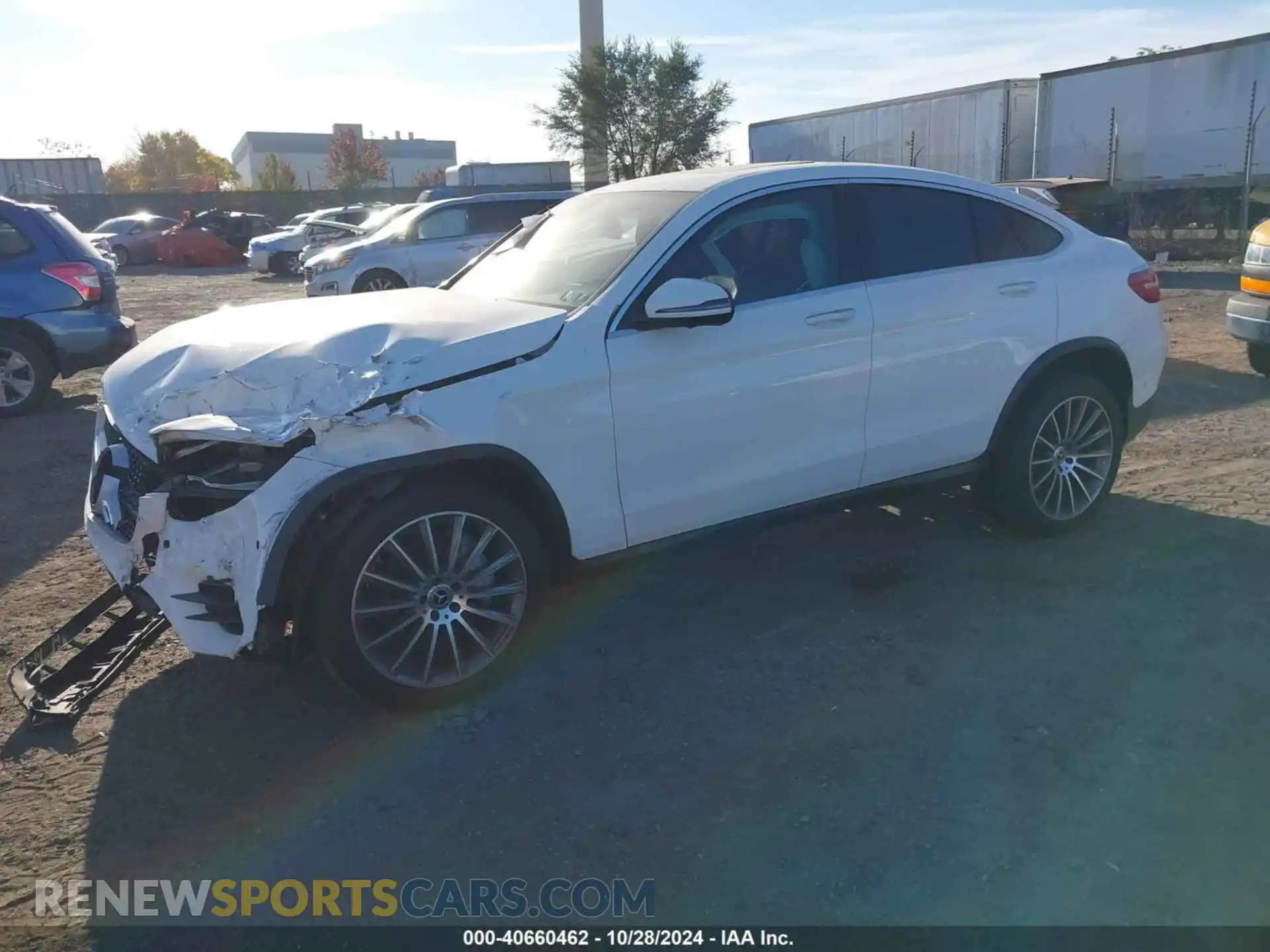 2 fotografías del automóvil dañado WDC0J4KB5KF516027 MERCEDES-BENZ GLC 300 COUPE 2019