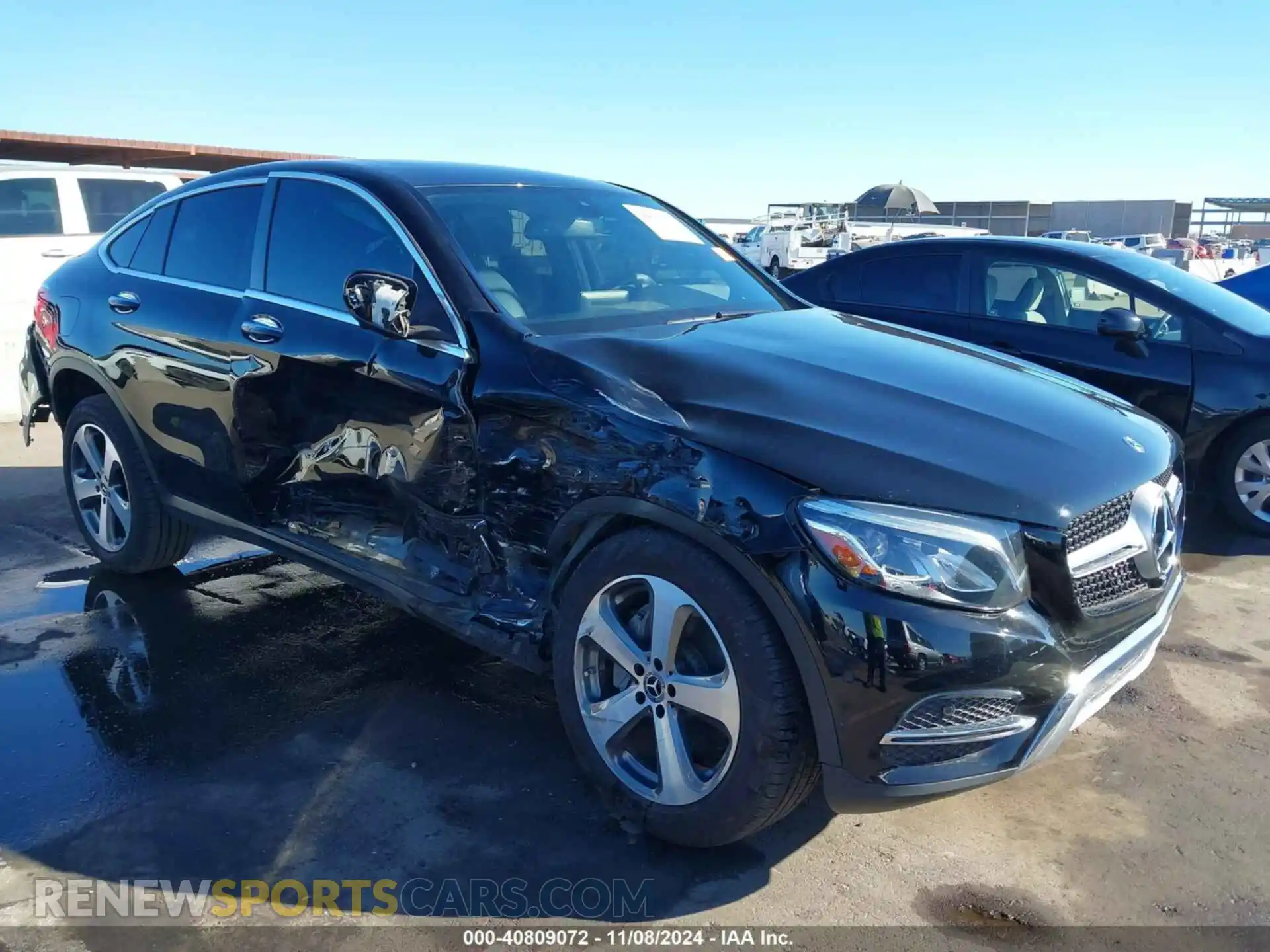 1 fotografías del automóvil dañado WDC0J4KBXKF582623 MERCEDES-BENZ GLC 300 COUPE 2019