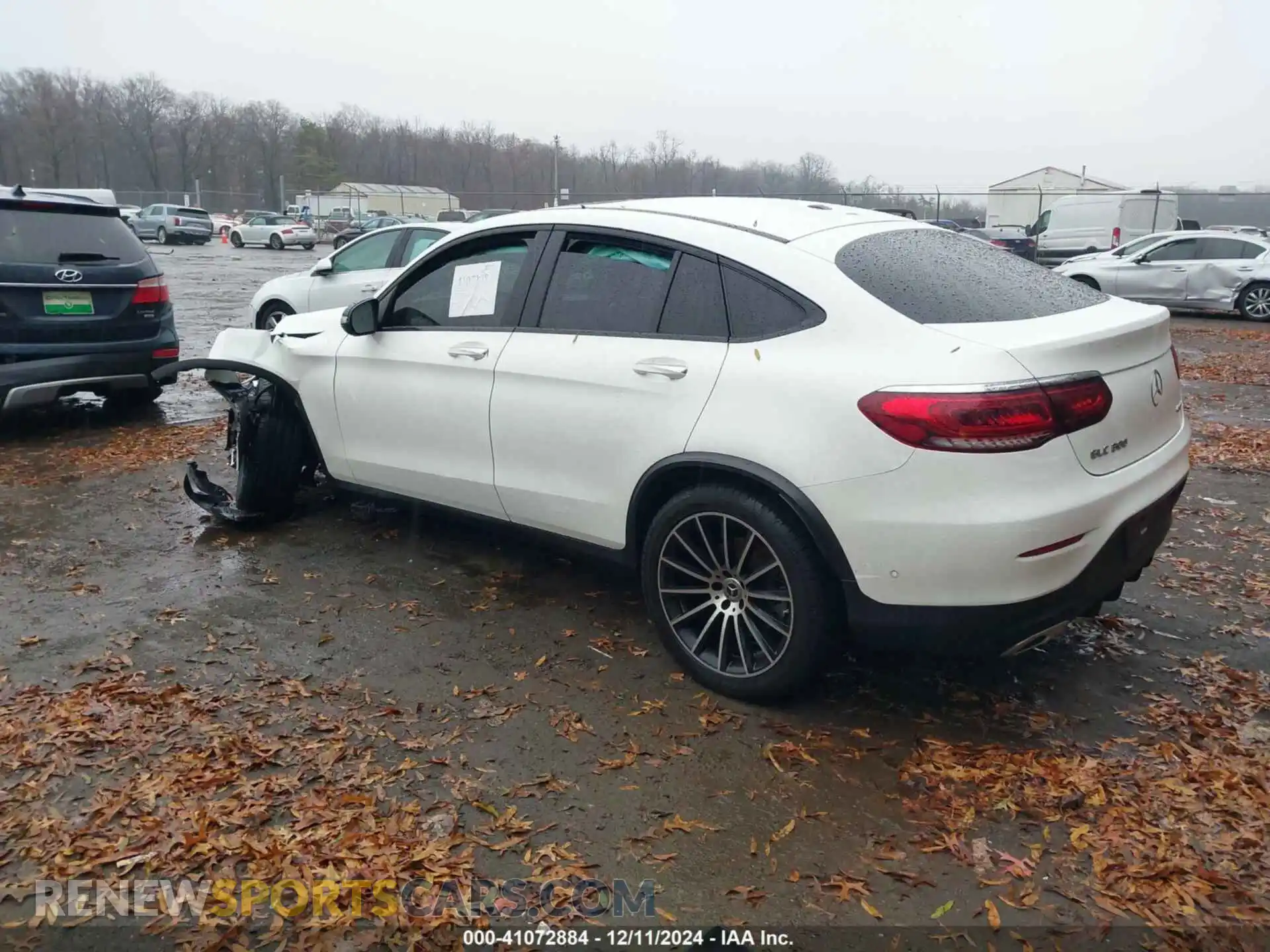 3 Фотография поврежденного автомобиля W1N0J8EB4LF823823 MERCEDES-BENZ GLC 300 COUPE 2020