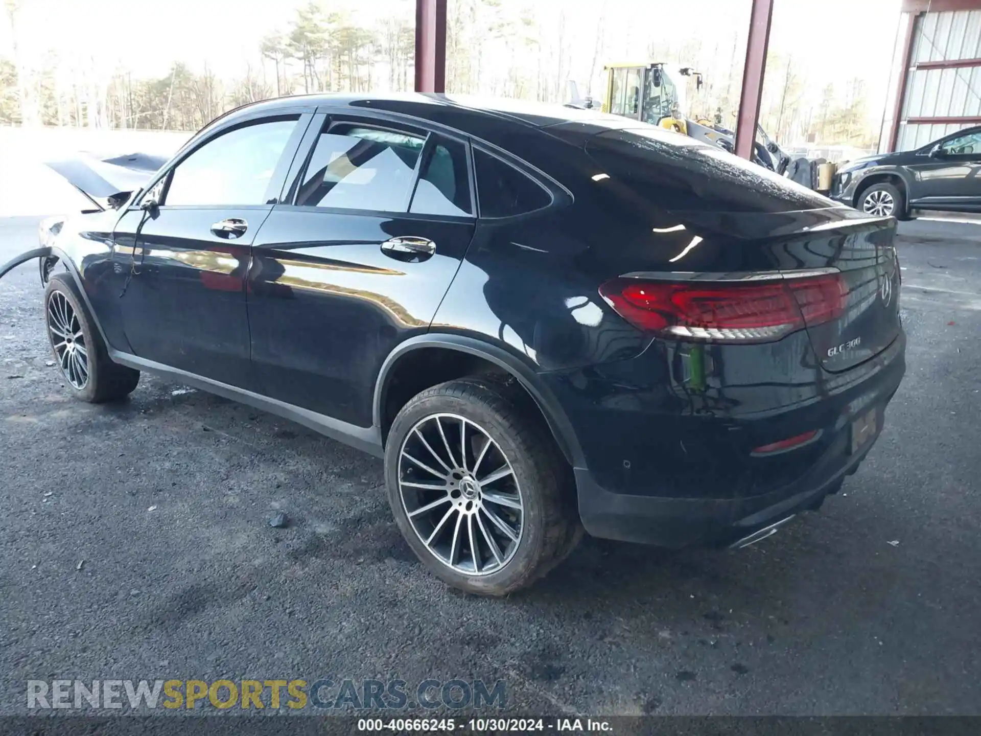 3 Фотография поврежденного автомобиля W1N0J8EB5LF862212 MERCEDES-BENZ GLC 300 COUPE 2020