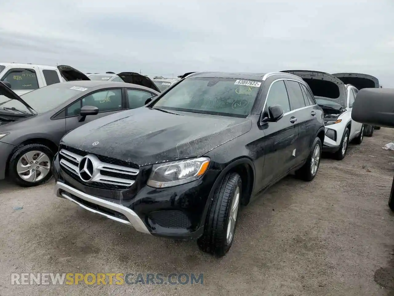2 Photograph of a damaged car WDC0G4JB7JV026581 MERCEDES-BENZ GLC-CLASS 2018