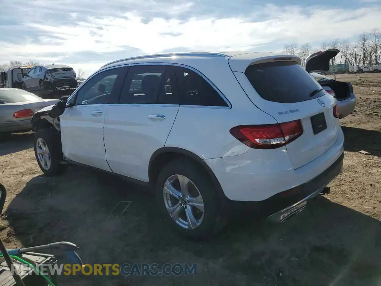2 Photograph of a damaged car WDC0G4KB3JV024163 MERCEDES-BENZ GLC-CLASS 2018