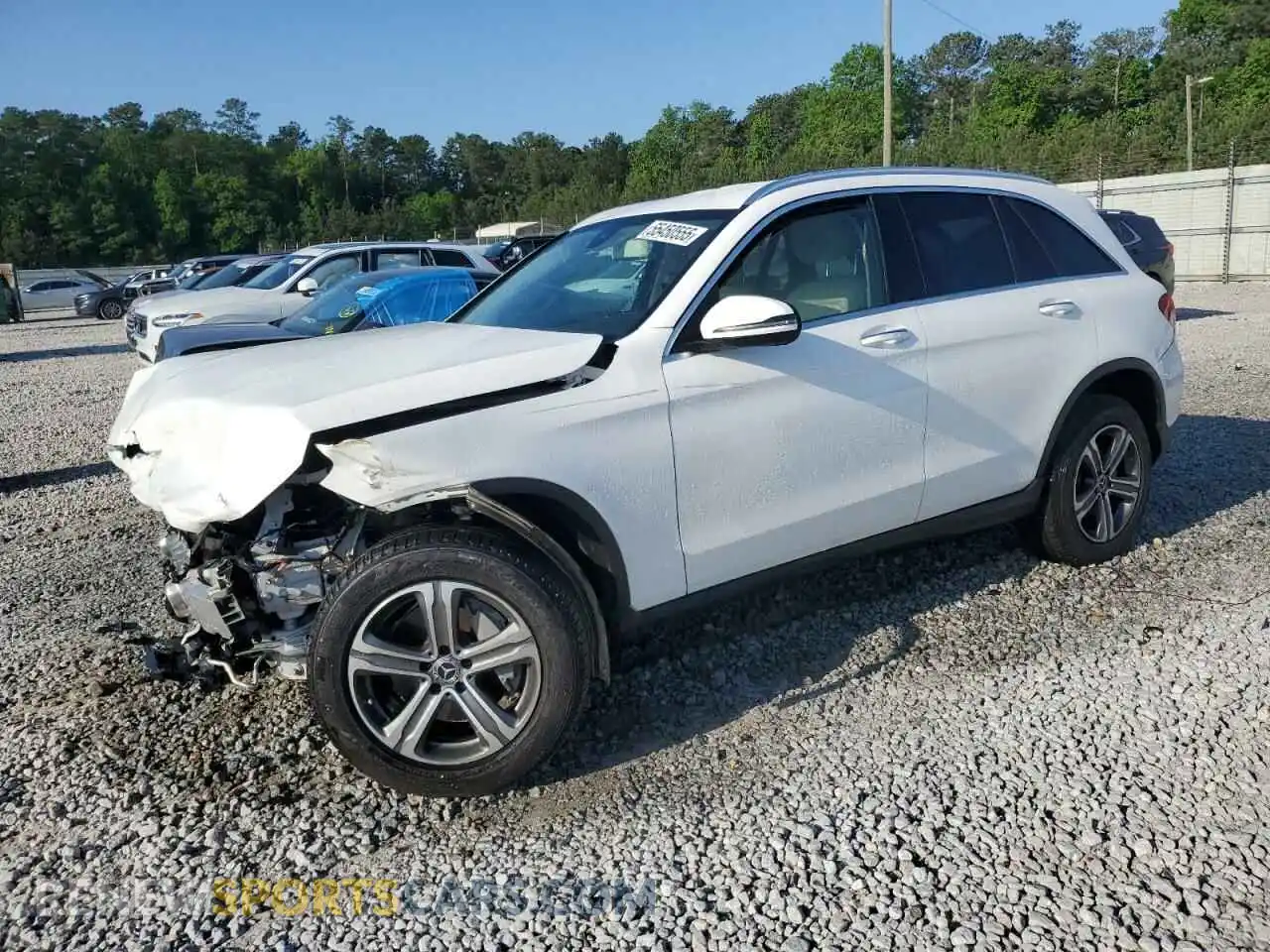 1 Photograph of a damaged car WDC0G4JB2KV123771 MERCEDES-BENZ GLC-CLASS 2019