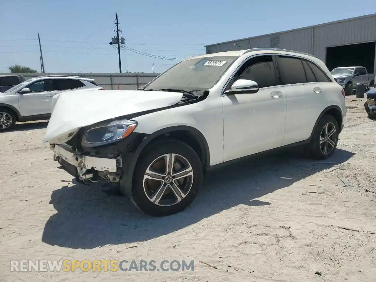 1 Photograph of a damaged car WDC0G4JB4KV192588 MERCEDES-BENZ GLC-CLASS 2019