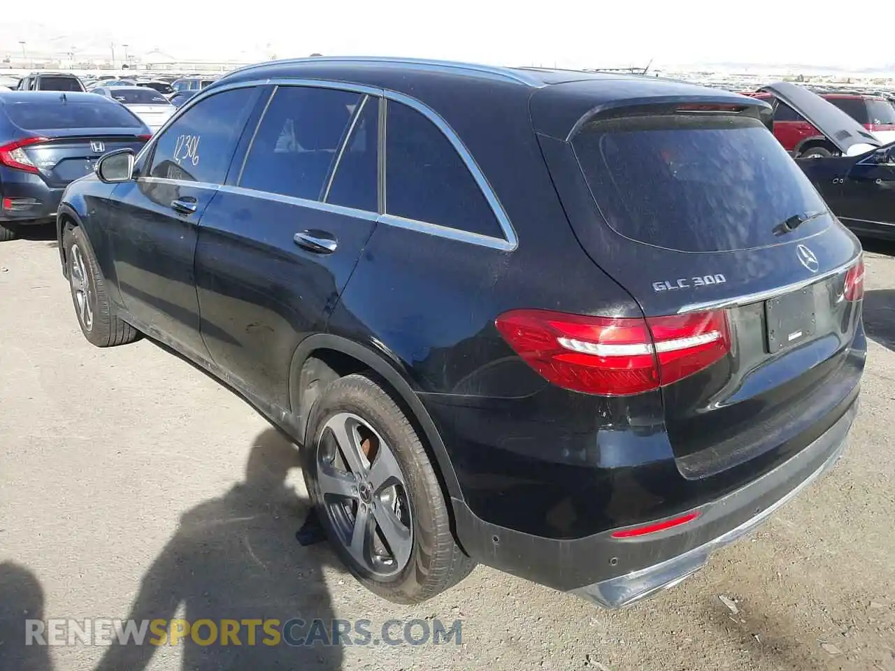 3 Photograph of a damaged car WDC0G4JB6K1001017 MERCEDES-BENZ GLC-CLASS 2019