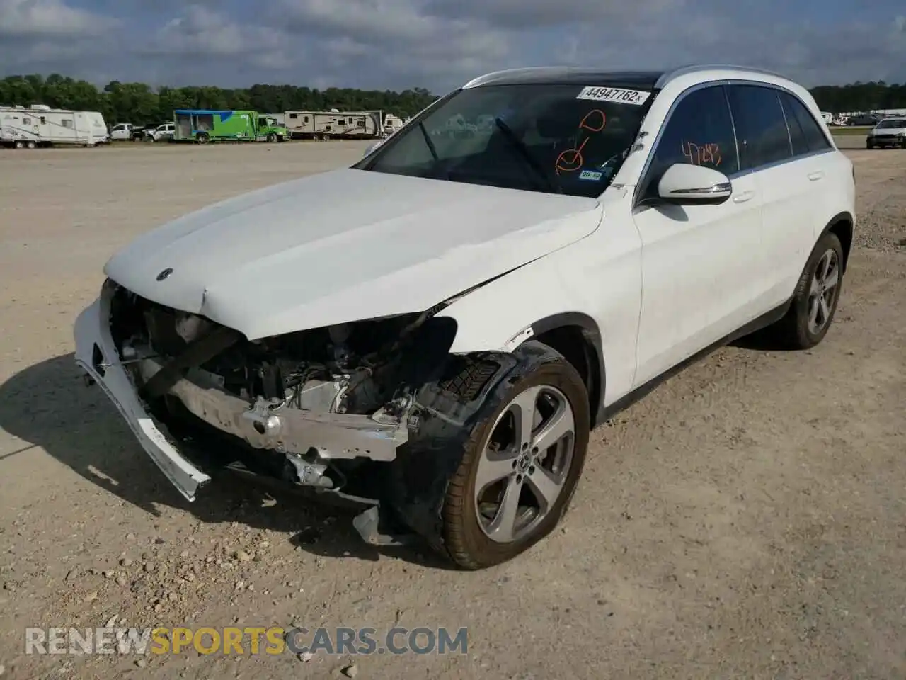 2 Photograph of a damaged car WDC0G4JB8KV140686 MERCEDES-BENZ GLC-CLASS 2019