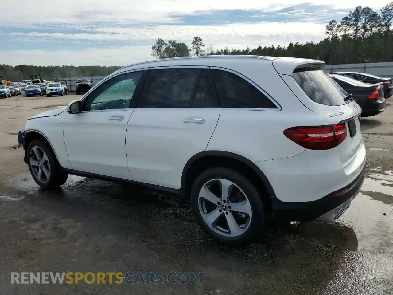 2 Photograph of a damaged car WDC0G4JBXK1000372 MERCEDES-BENZ GLC-CLASS 2019