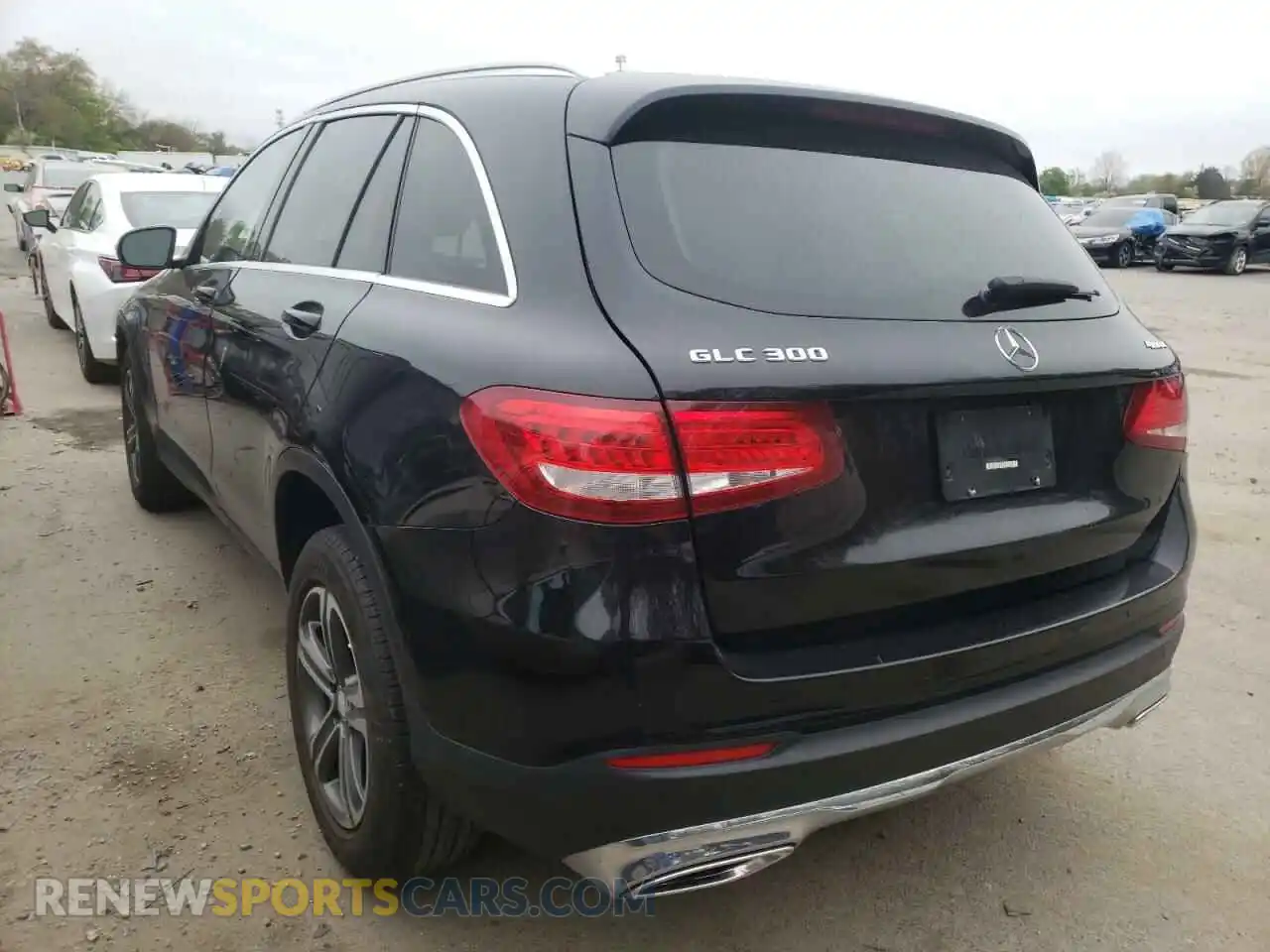 3 Photograph of a damaged car WDC0G4KB0KF606636 MERCEDES-BENZ GLC-CLASS 2019