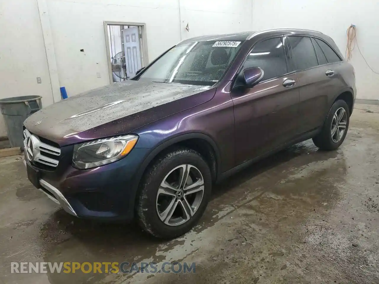 1 Photograph of a damaged car WDC0G4KB0KV132306 MERCEDES-BENZ GLC-CLASS 2019