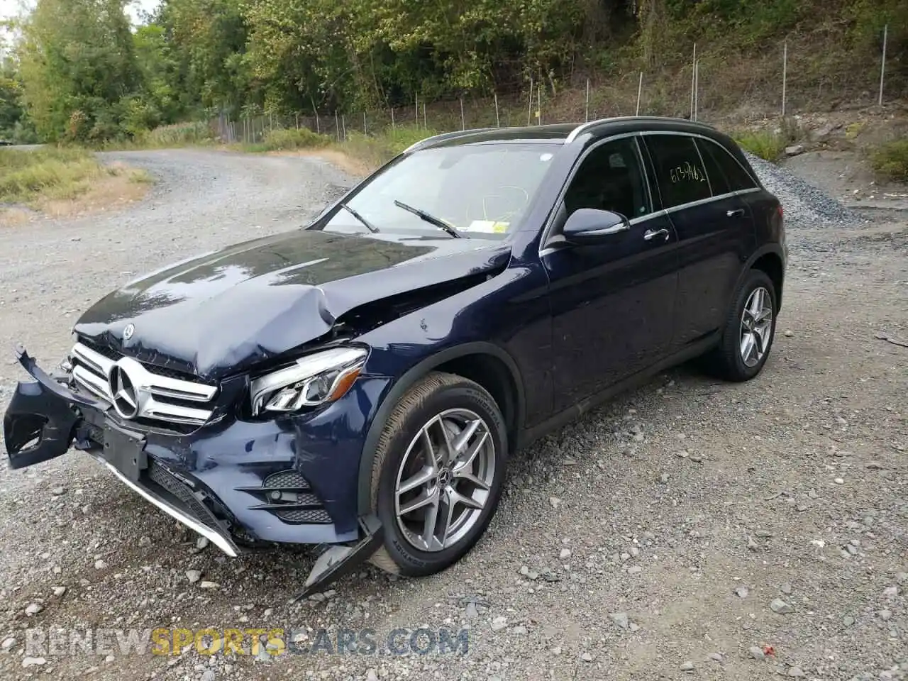 2 fotografías del automóvil dañado WDC0G4KB0KV165385 MERCEDES-BENZ GLC-CLASS 2019
