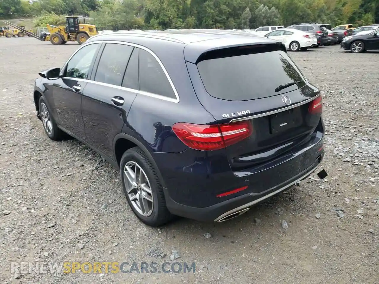 3 fotografías del automóvil dañado WDC0G4KB0KV165385 MERCEDES-BENZ GLC-CLASS 2019