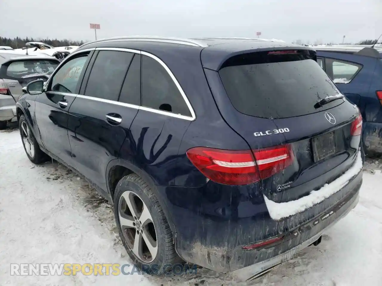 2 Photograph of a damaged car WDC0G4KB1KV162267 MERCEDES-BENZ GLC-CLASS 2019