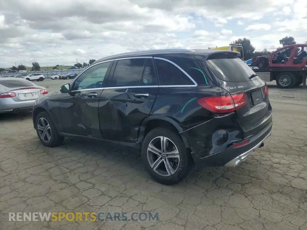 2 Photograph of a damaged car WDC0G4KB2KV150886 MERCEDES-BENZ GLC-CLASS 2019