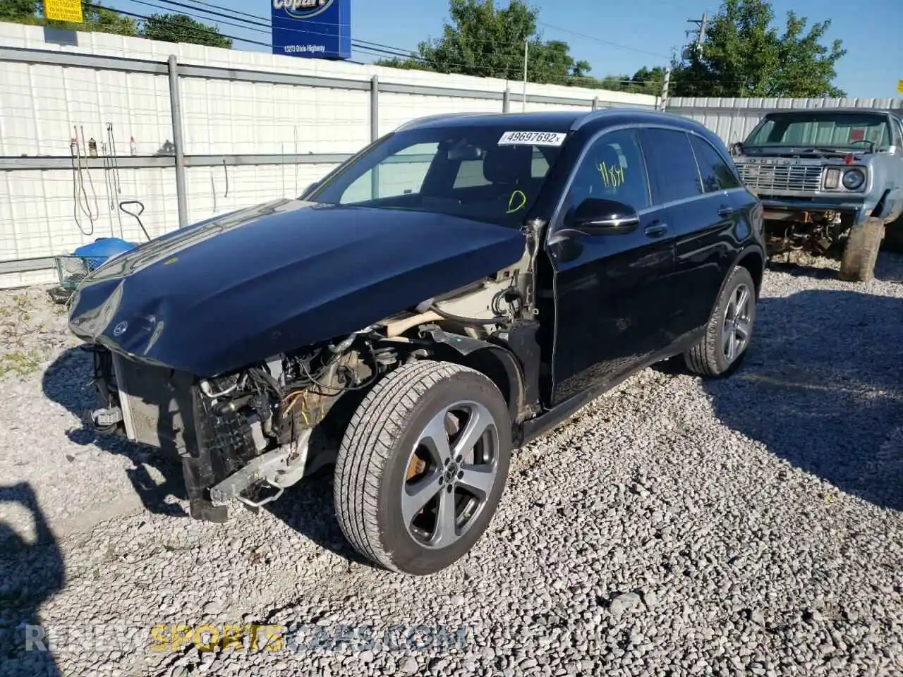 2 Фотография поврежденного автомобиля WDC0G4KB2KV163928 MERCEDES-BENZ GLC-CLASS 2019