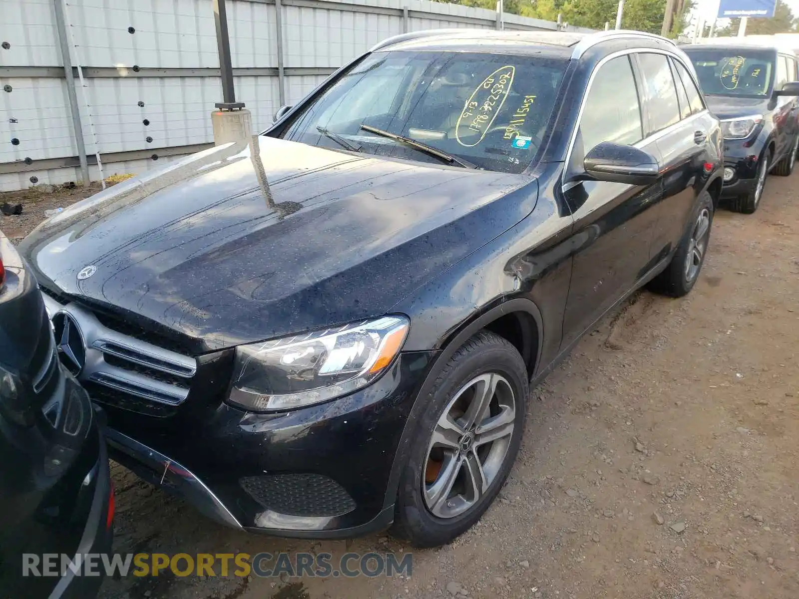 2 Photograph of a damaged car WDC0G4KB2KV169602 MERCEDES-BENZ GLC-CLASS 2019