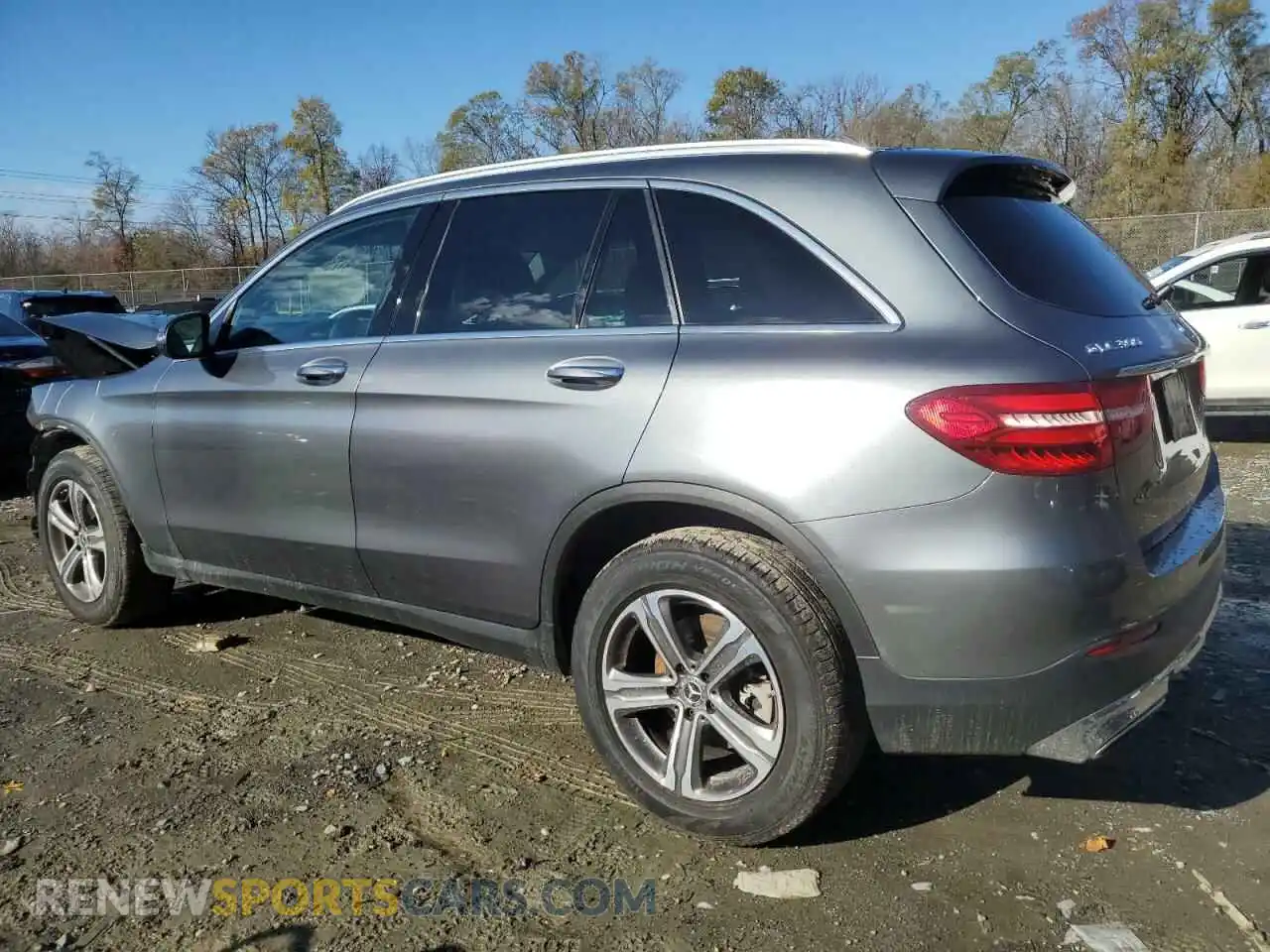 2 Photograph of a damaged car WDC0G4KB3K1001619 MERCEDES-BENZ GLC-CLASS 2019
