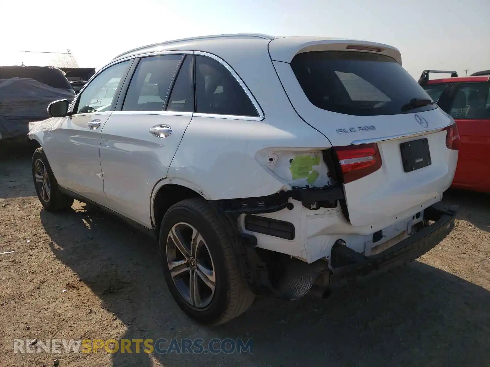 3 Photograph of a damaged car WDC0G4KB3KF594594 MERCEDES-BENZ GLC-CLASS 2019