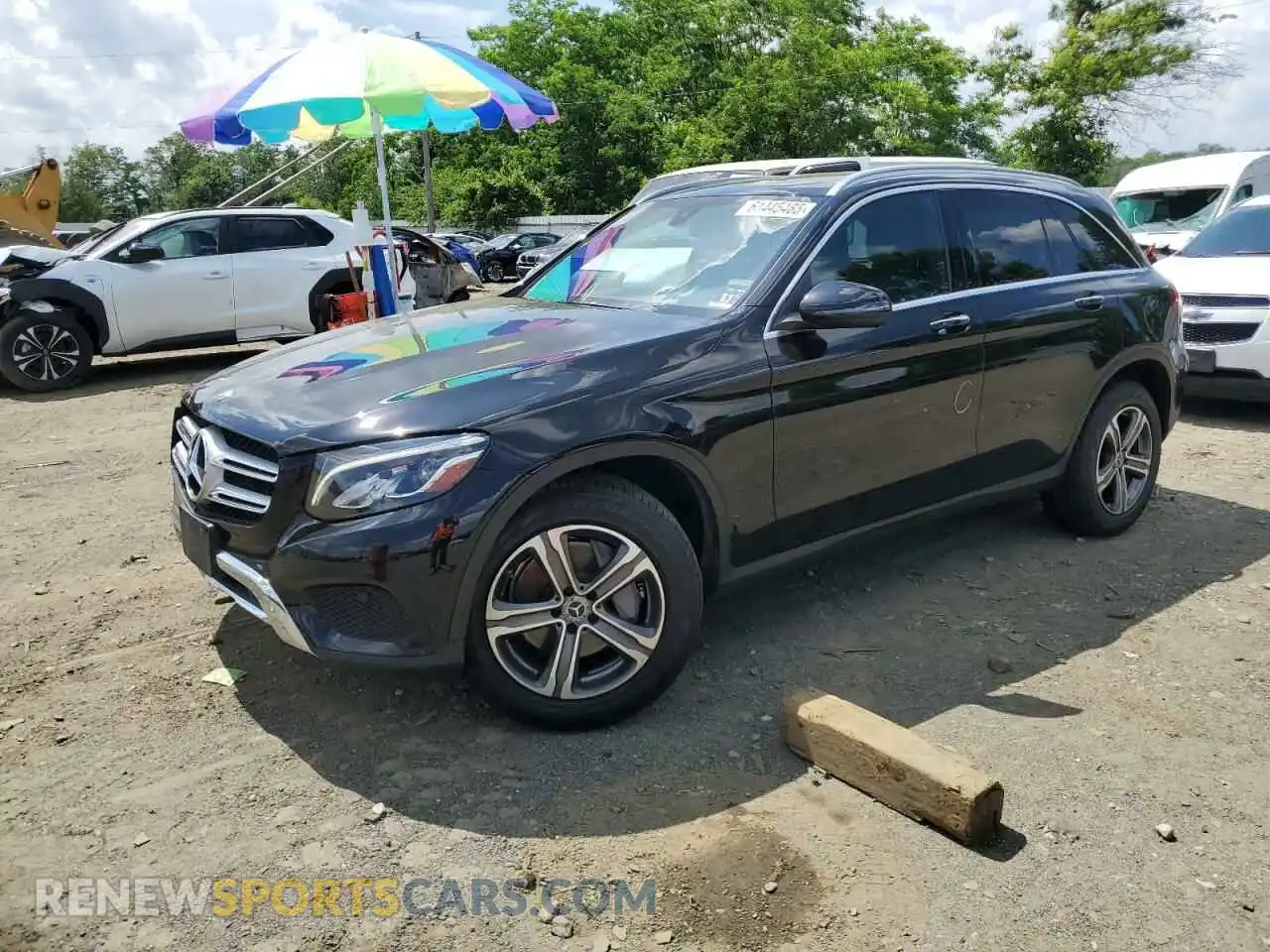 1 Фотография поврежденного автомобиля WDC0G4KB3KF667107 MERCEDES-BENZ GLC-CLASS 2019