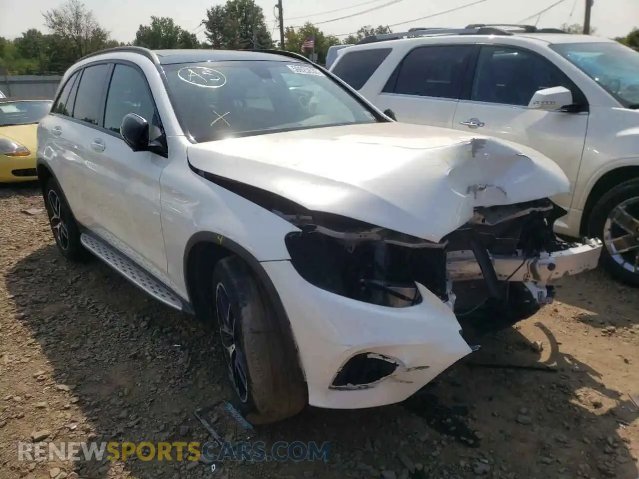 1 Photograph of a damaged car WDC0G4KB3KV184190 MERCEDES-BENZ GLC-CLASS 2019
