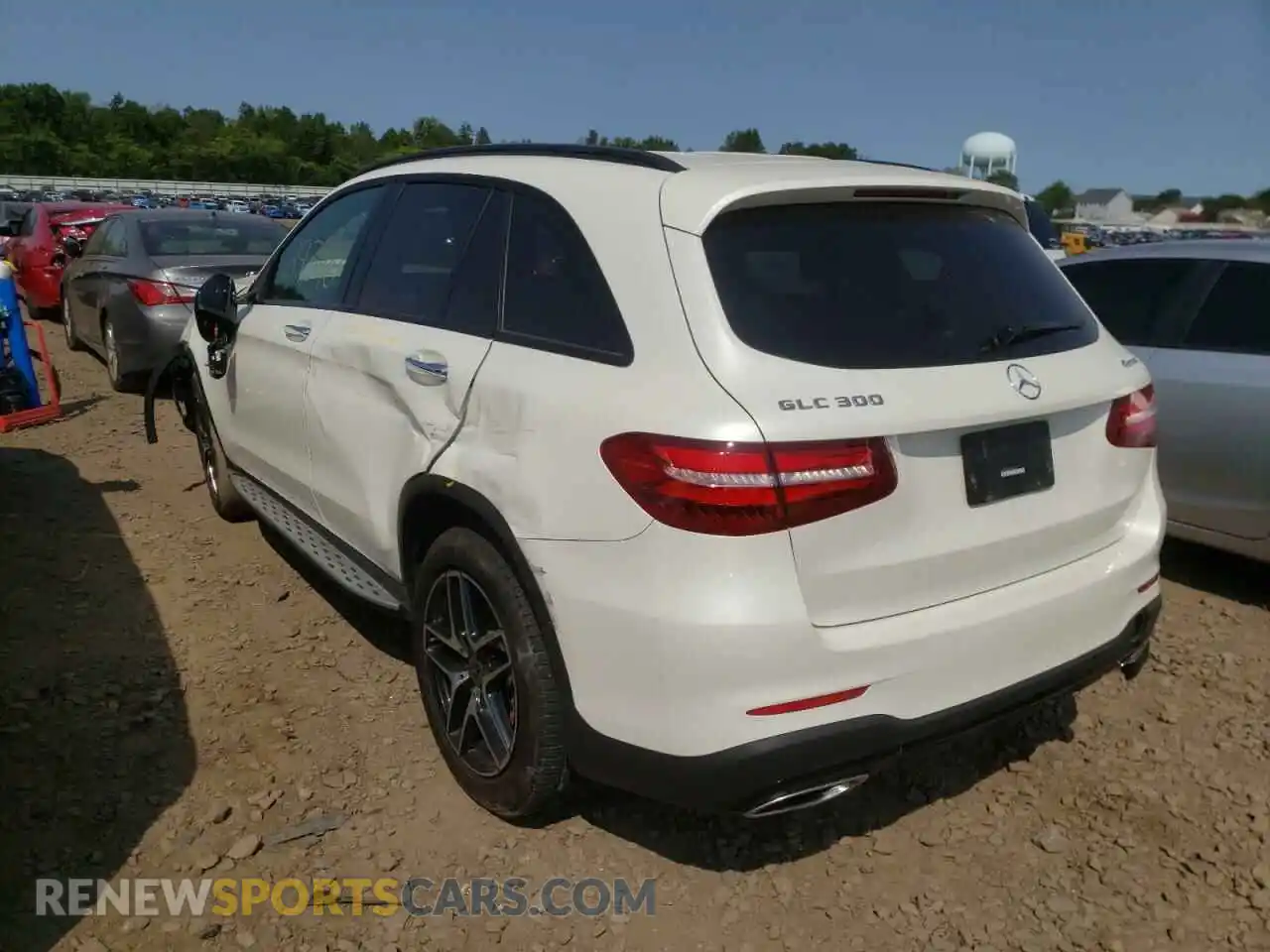 3 Photograph of a damaged car WDC0G4KB3KV184190 MERCEDES-BENZ GLC-CLASS 2019