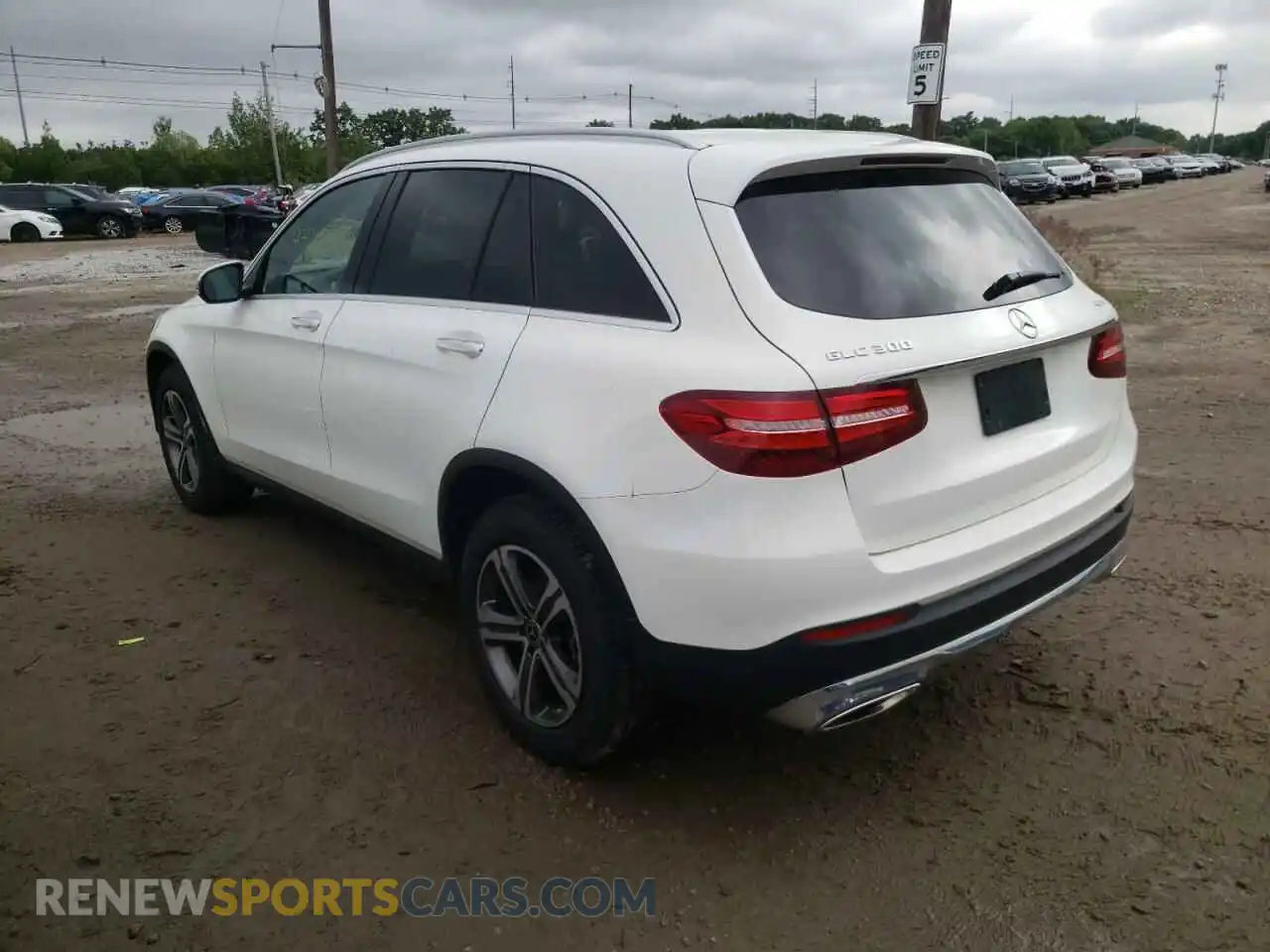 3 Photograph of a damaged car WDC0G4KB4K1005372 MERCEDES-BENZ GLC-CLASS 2019