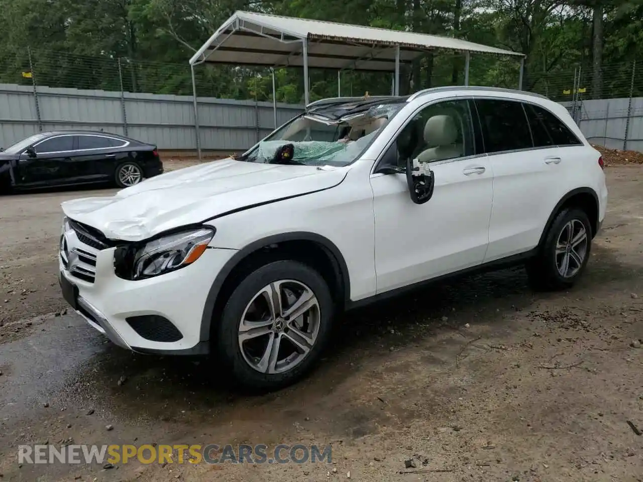 1 Photograph of a damaged car WDC0G4KB4KF597276 MERCEDES-BENZ GLC-CLASS 2019