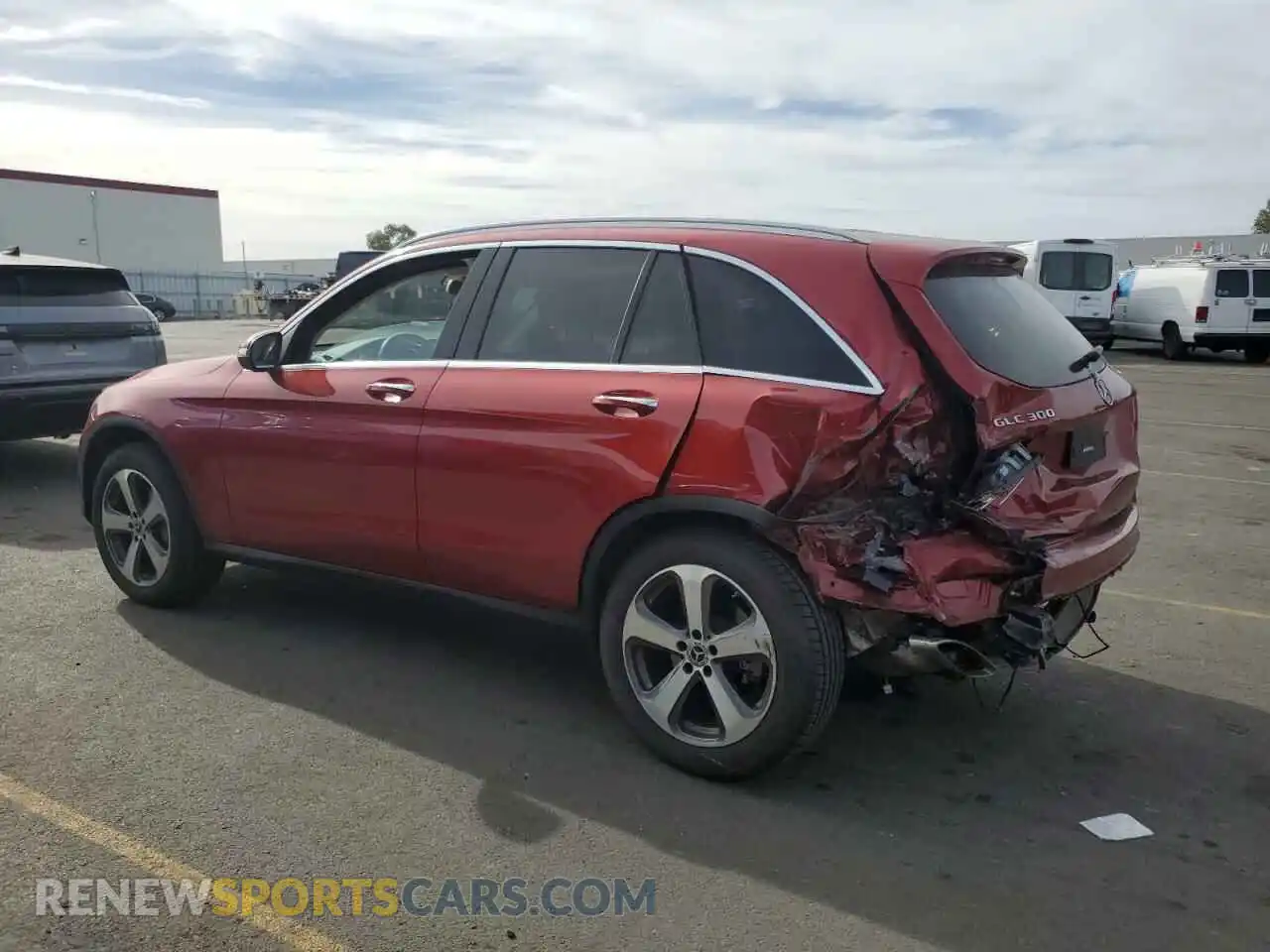 2 Photograph of a damaged car WDC0G4KB4KF621690 MERCEDES-BENZ GLC-CLASS 2019