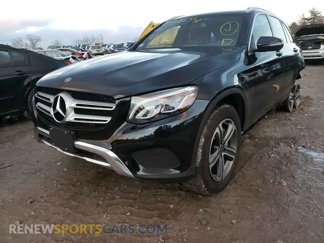 2 fotografías del automóvil dañado WDC0G4KB4KF633421 MERCEDES-BENZ GLC-CLASS 2019