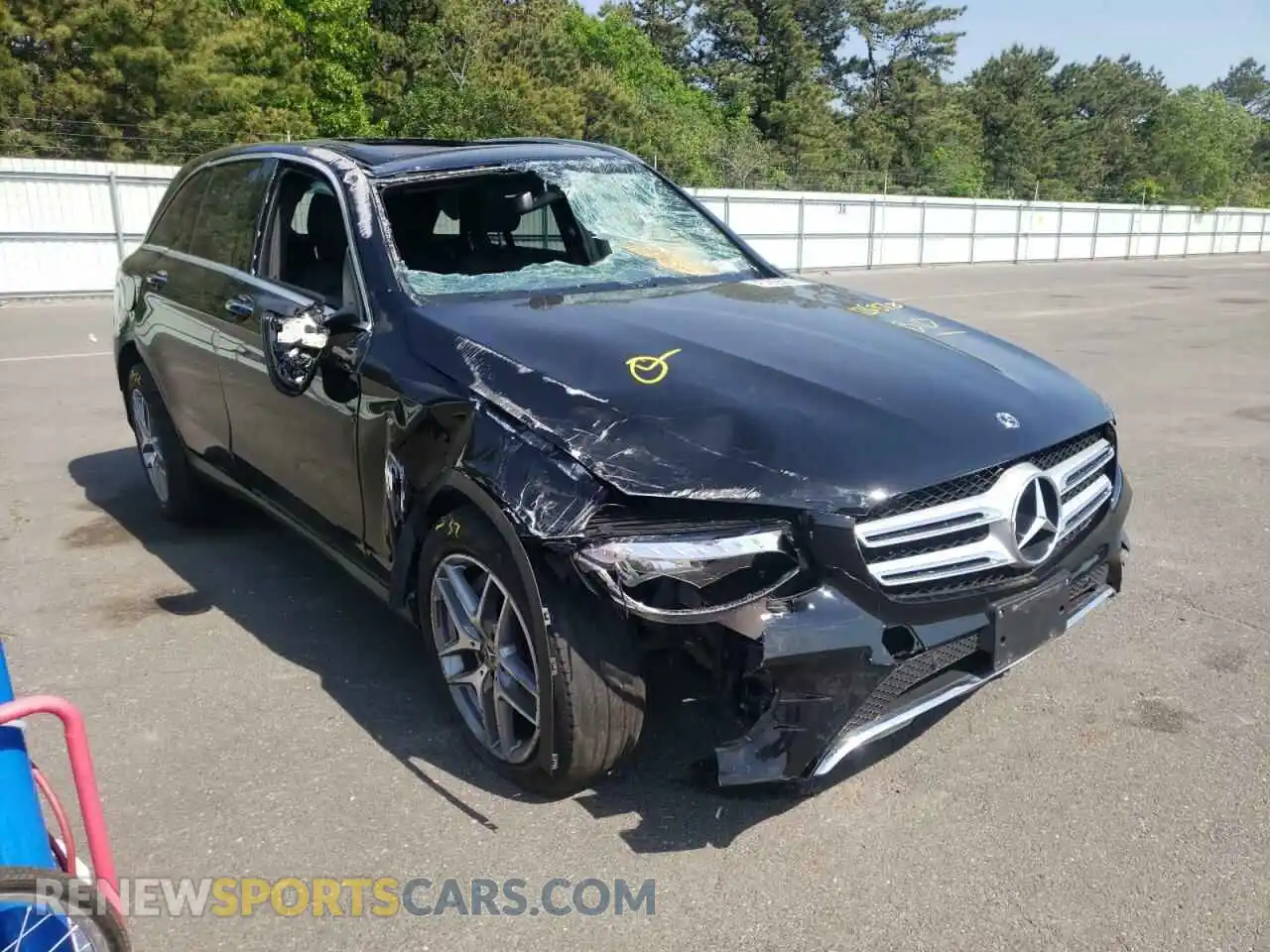 1 Photograph of a damaged car WDC0G4KB4KV126878 MERCEDES-BENZ GLC-CLASS 2019