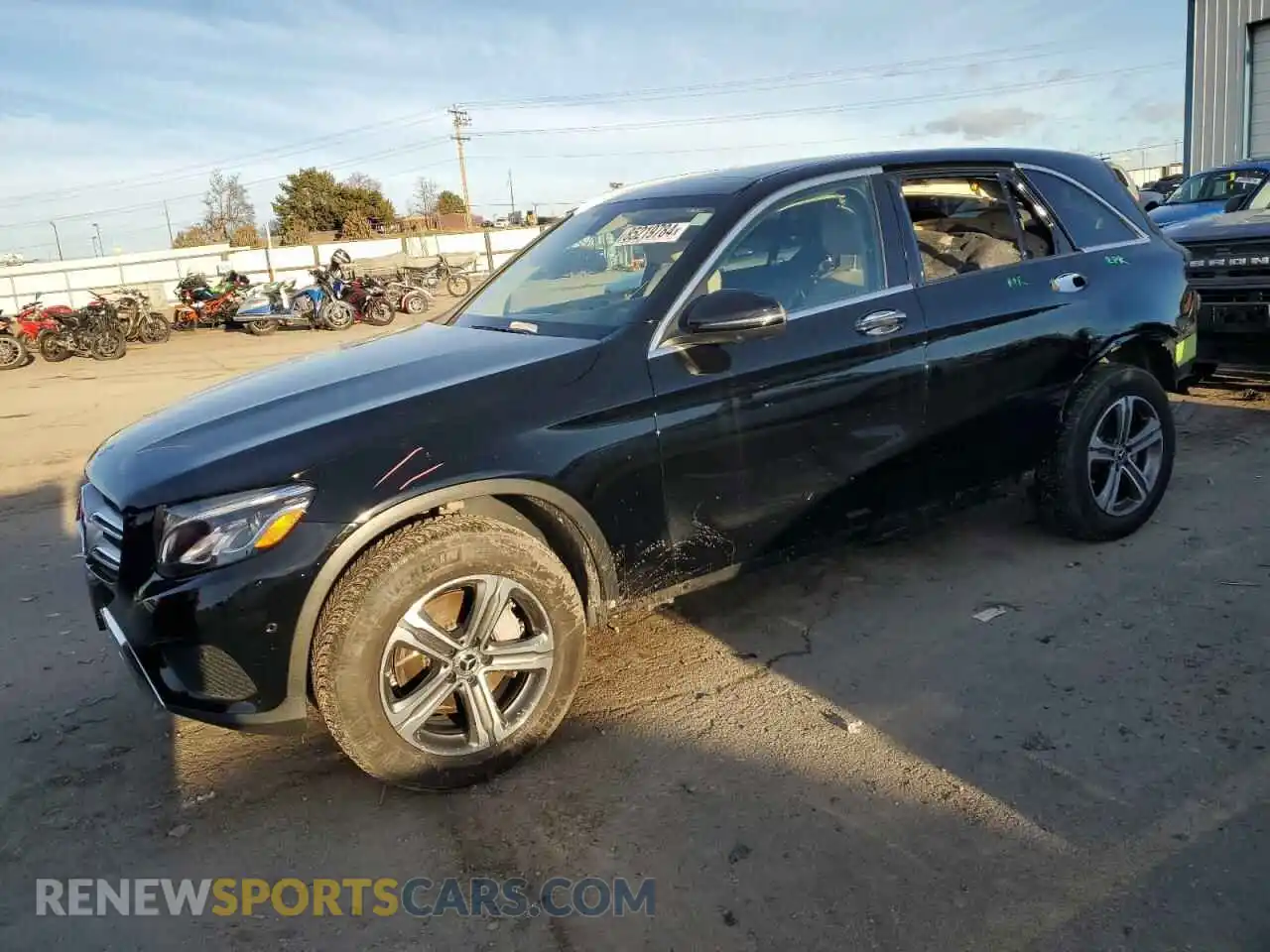 1 Photograph of a damaged car WDC0G4KB4KV126993 MERCEDES-BENZ GLC-CLASS 2019