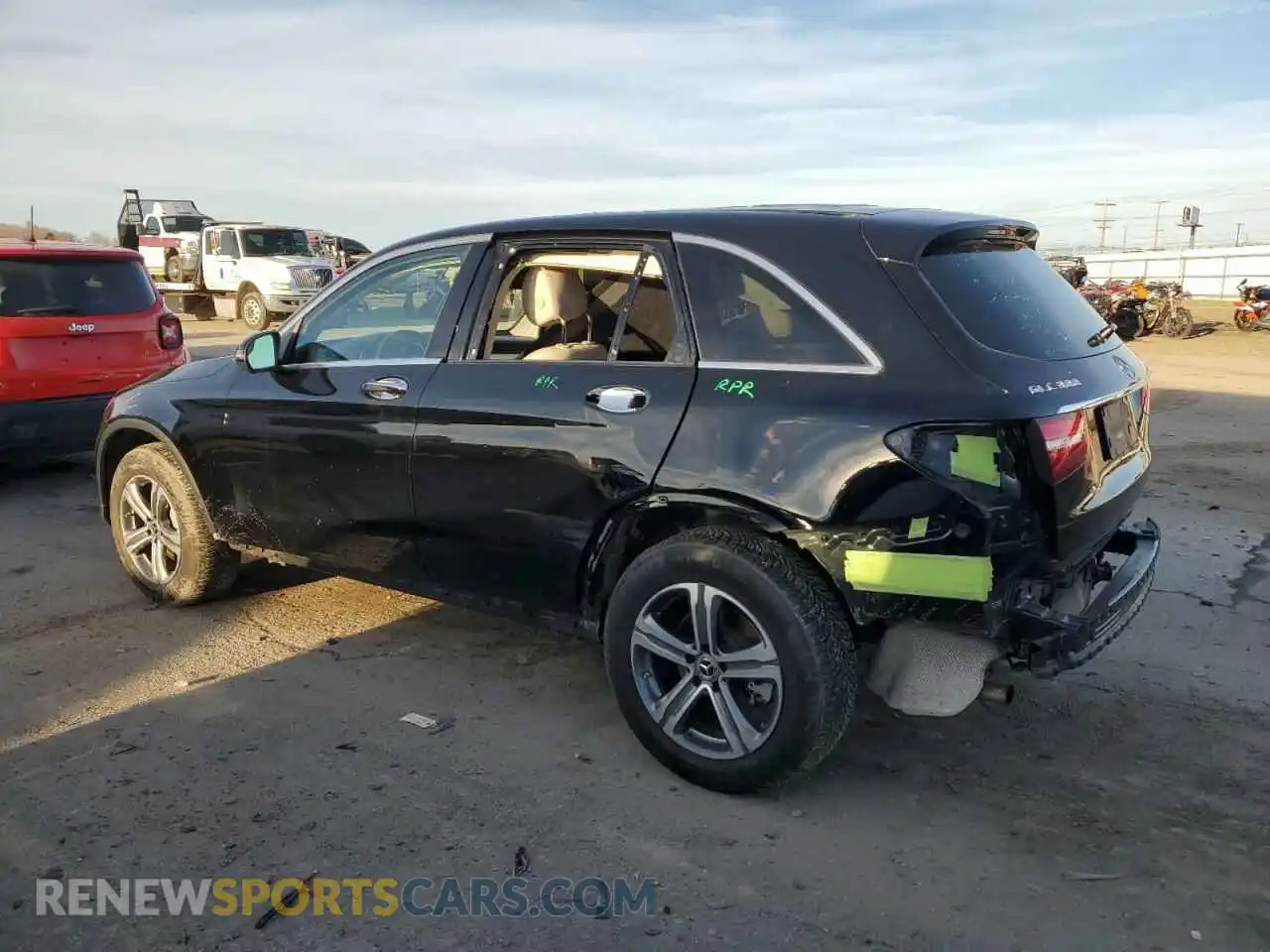 2 Photograph of a damaged car WDC0G4KB4KV126993 MERCEDES-BENZ GLC-CLASS 2019