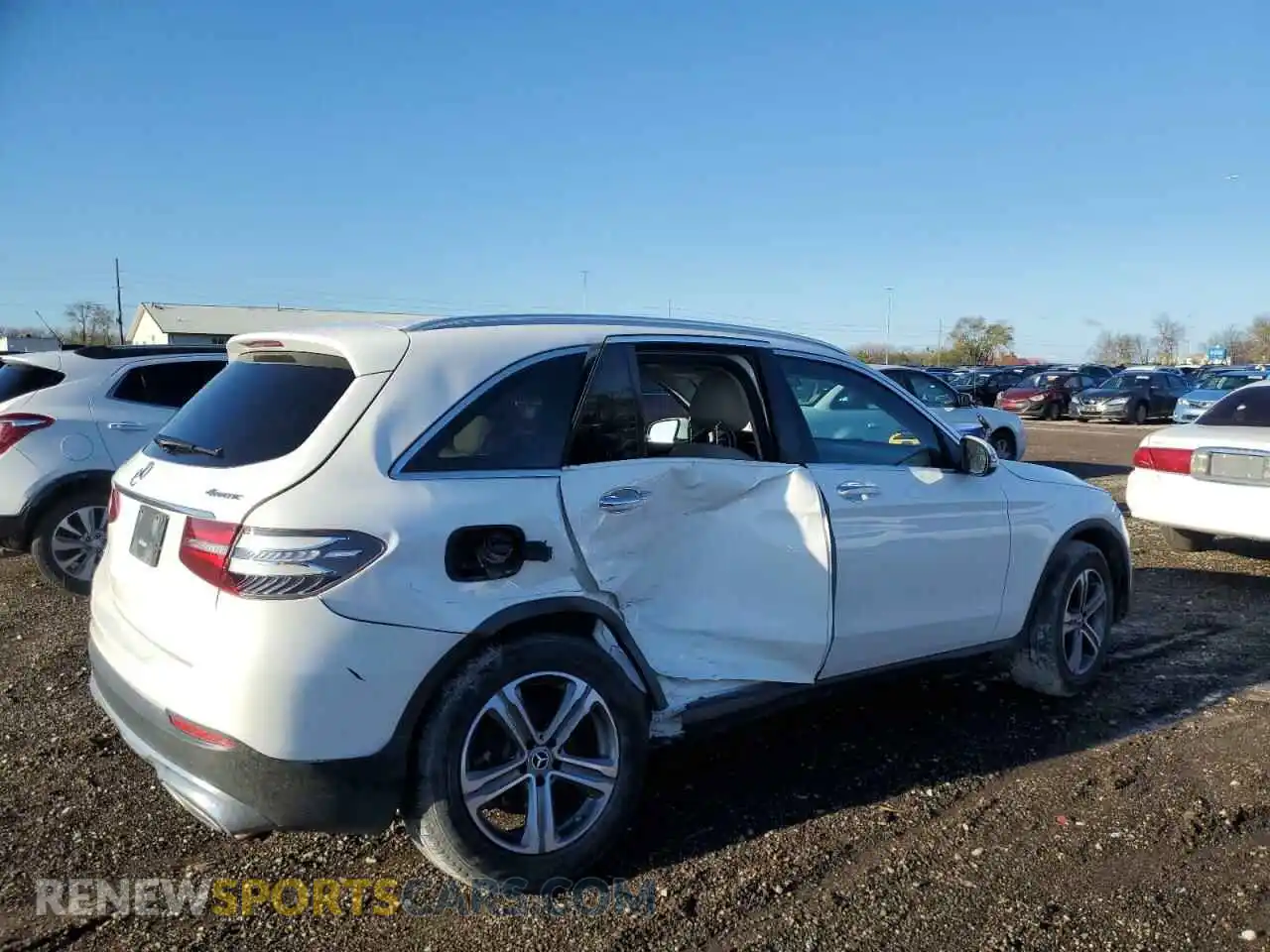 3 Photograph of a damaged car WDC0G4KB4KV143714 MERCEDES-BENZ GLC-CLASS 2019