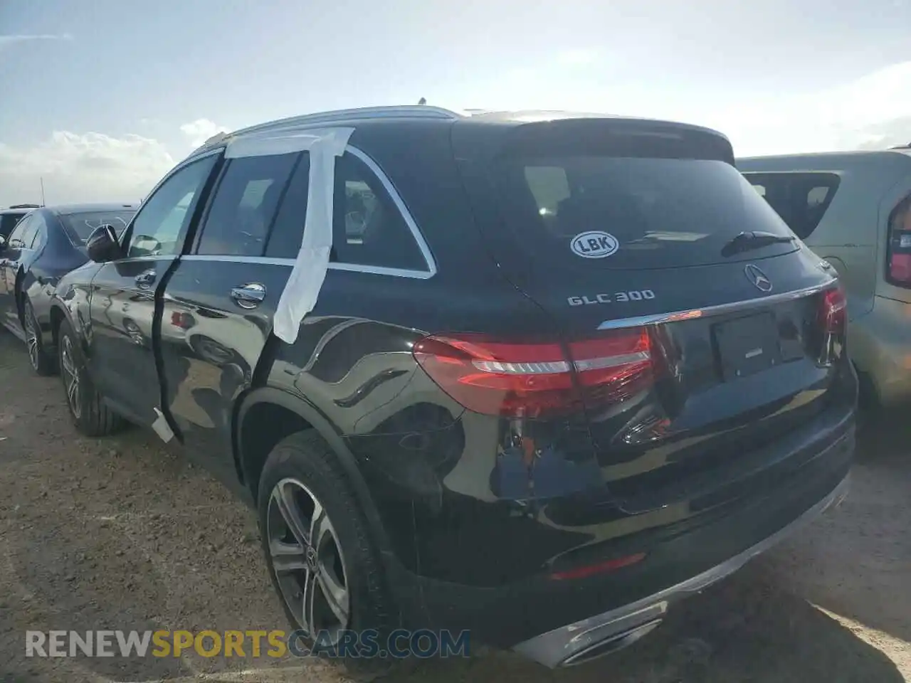 2 Photograph of a damaged car WDC0G4KB4KV153871 MERCEDES-BENZ GLC-CLASS 2019